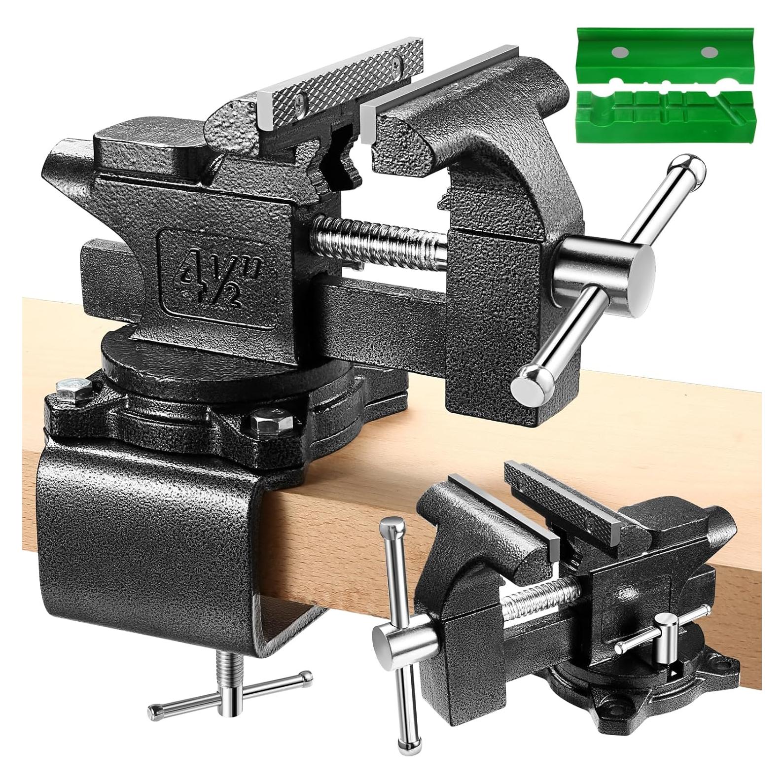 Prensa de Banco ZHRMJZG 4.5" Alta Resistencia 2 en 1