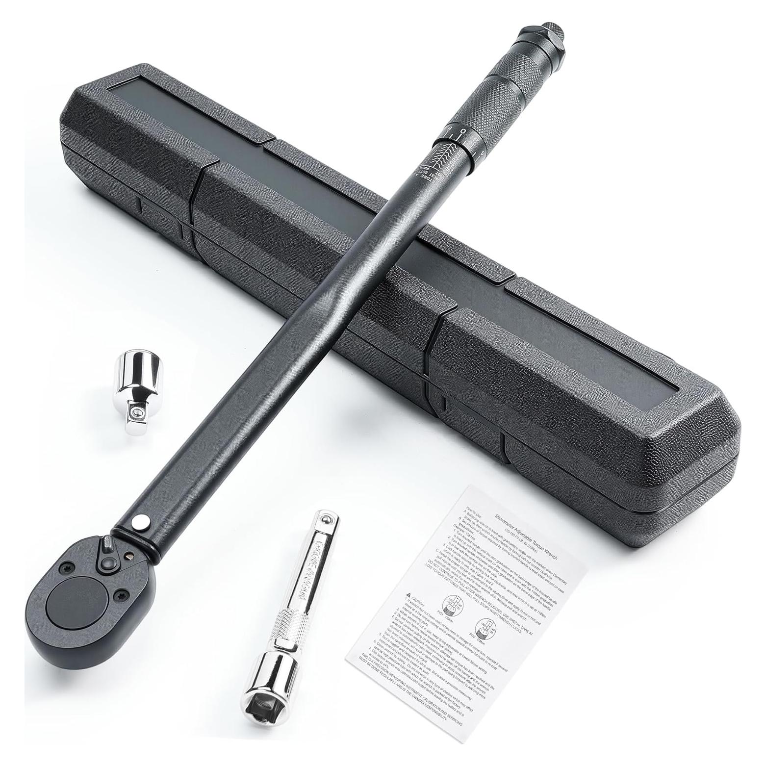 Llave de Torque KOOPOOL 1/2" 10-150 ft-lb (13.6-203.5 N/m)