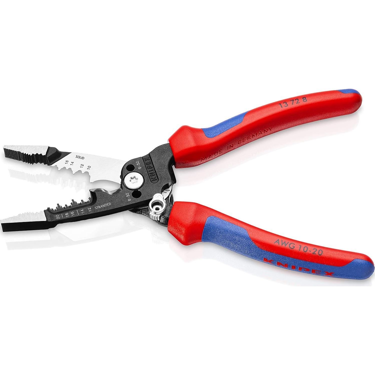 Conjunto de Alicates Aislados 7 Piezas Wiha + Desforradora KNIPEX 20.32 cm