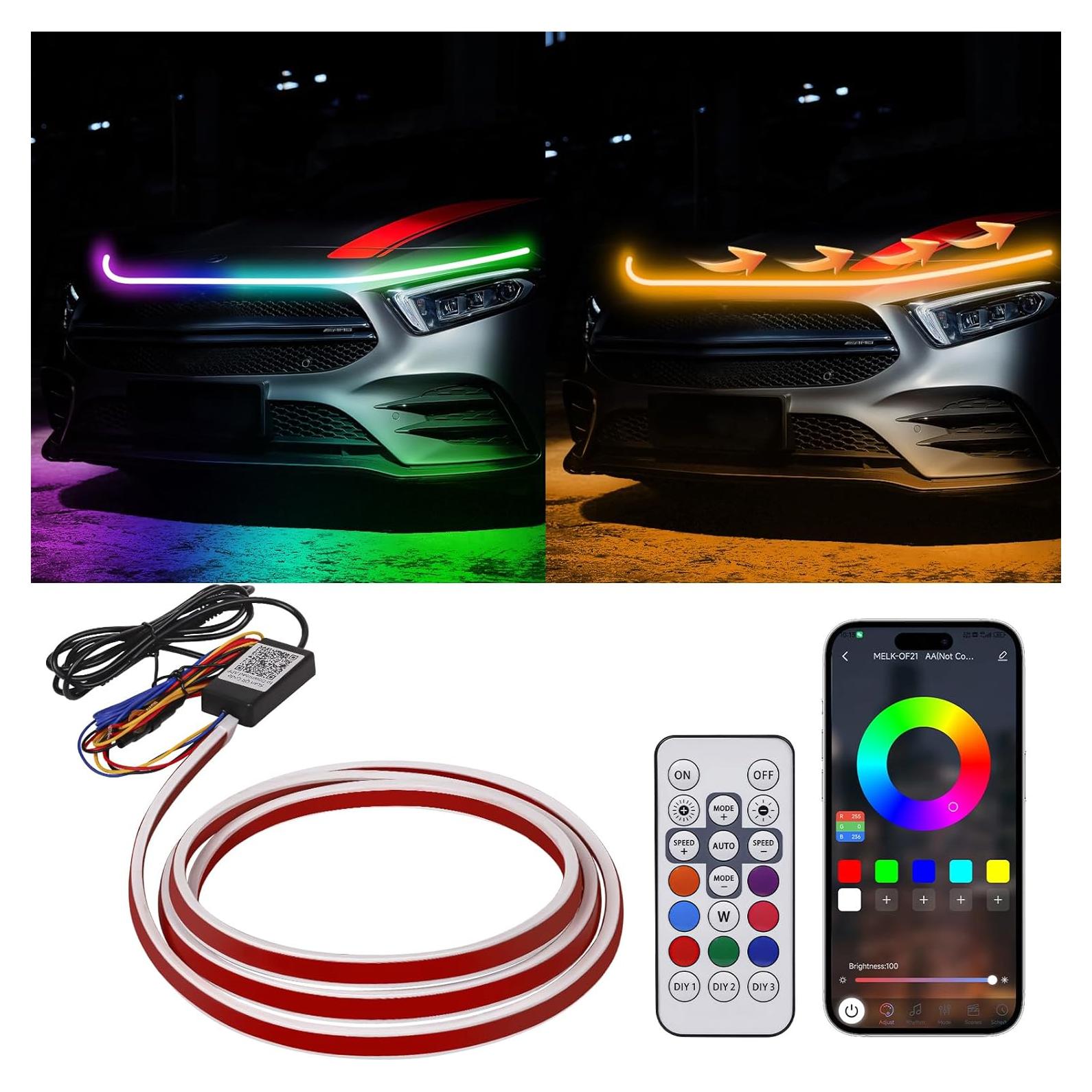Tira de Luz LED RGB Multicolor HConce 1.8m Impermeable
