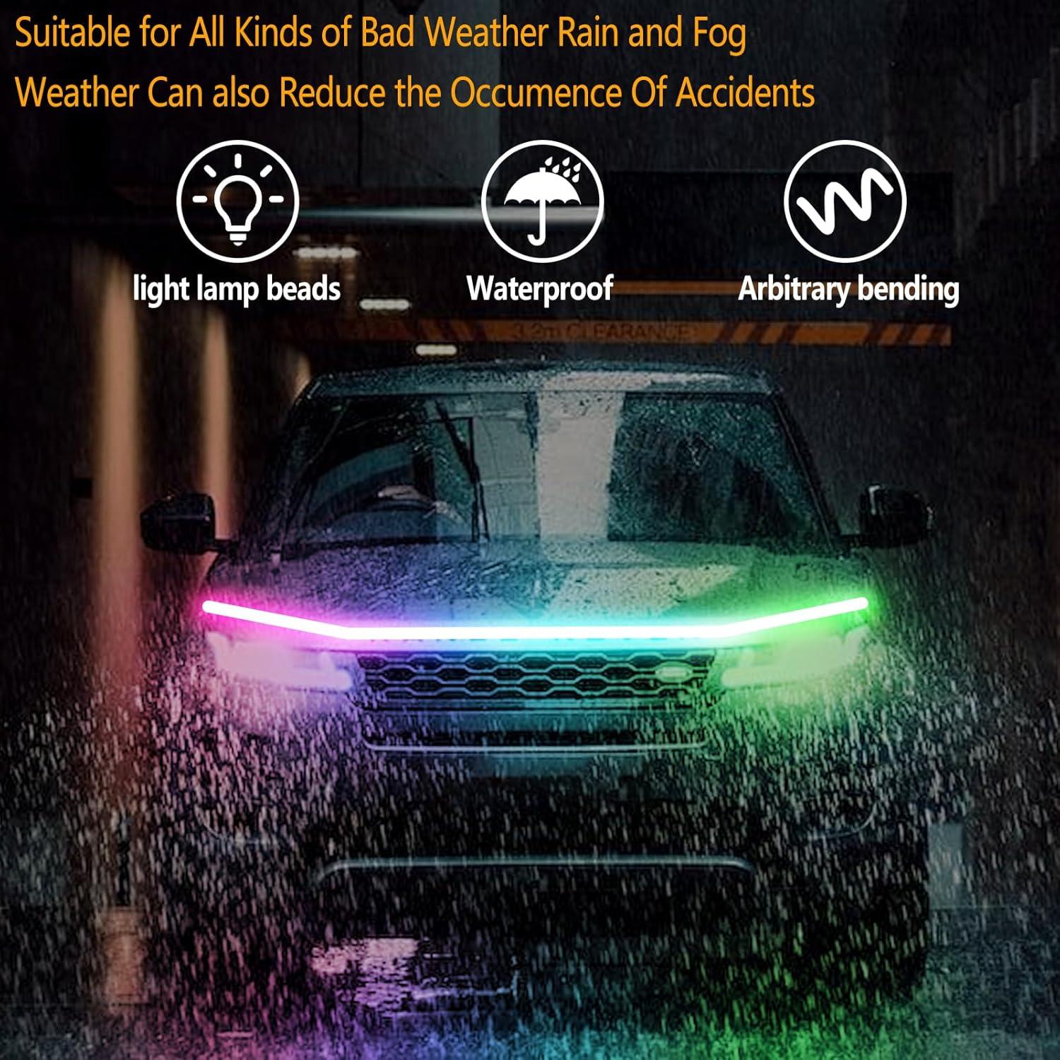 Tira de Luz LED RGB Multicolor HConce 1.8m Impermeable