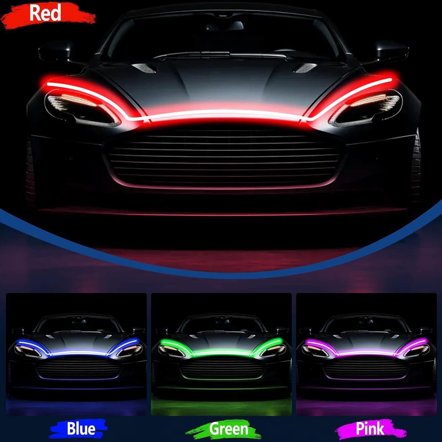 Tira de Luz LED RGB Multicolor HConce 1.8m Impermeable