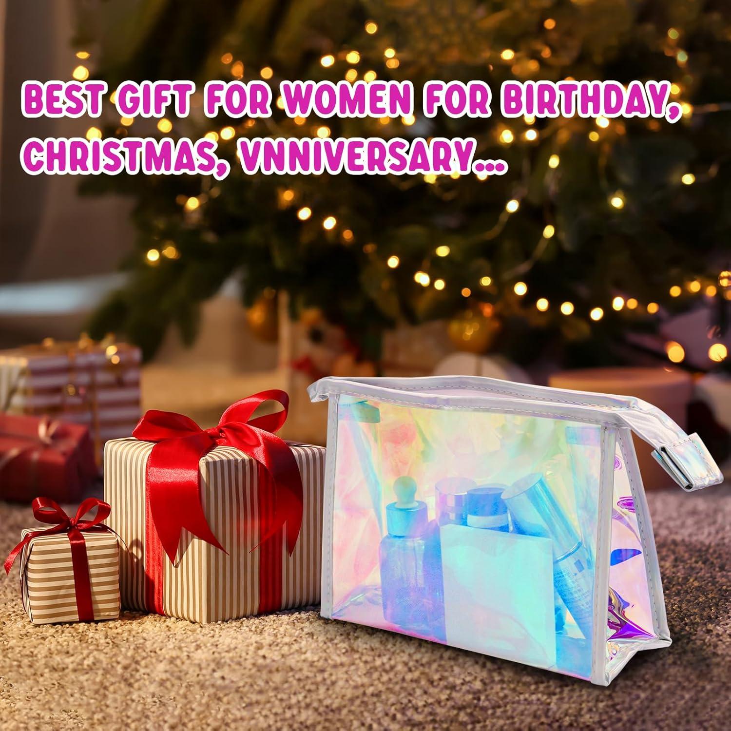 10PCS Bolsa de Maquillaje Iridiscente Zwish 22.4x16cm