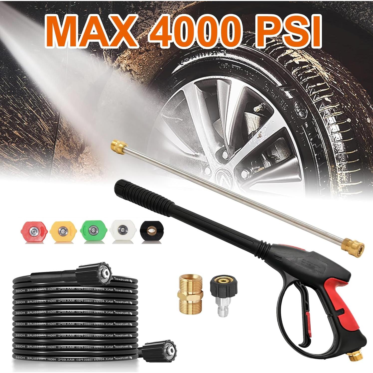 Kit de Pistola y Manguera iMeshbean 4000 PSI 8m