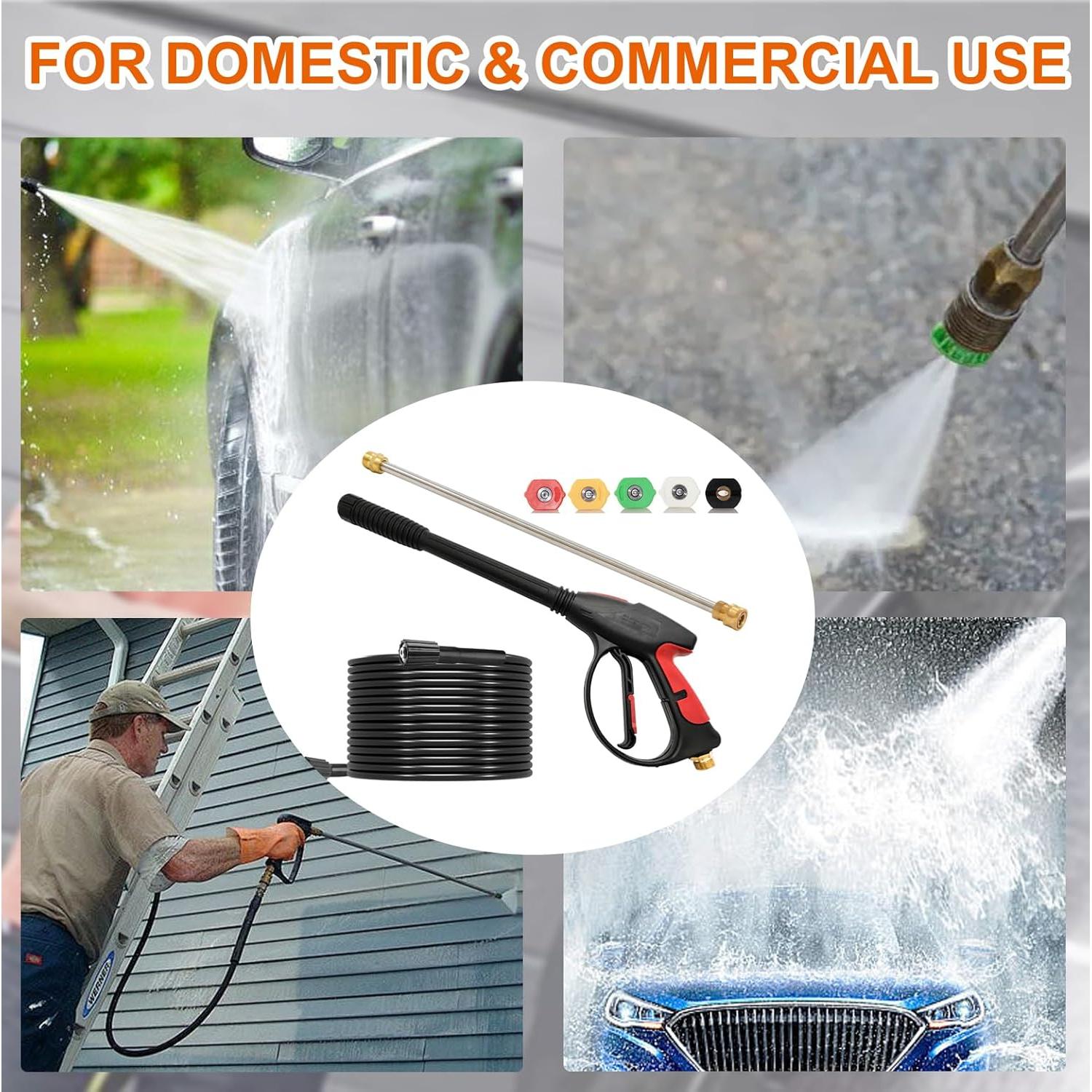 Kit de Pistola y Manguera iMeshbean 4000 PSI 8m