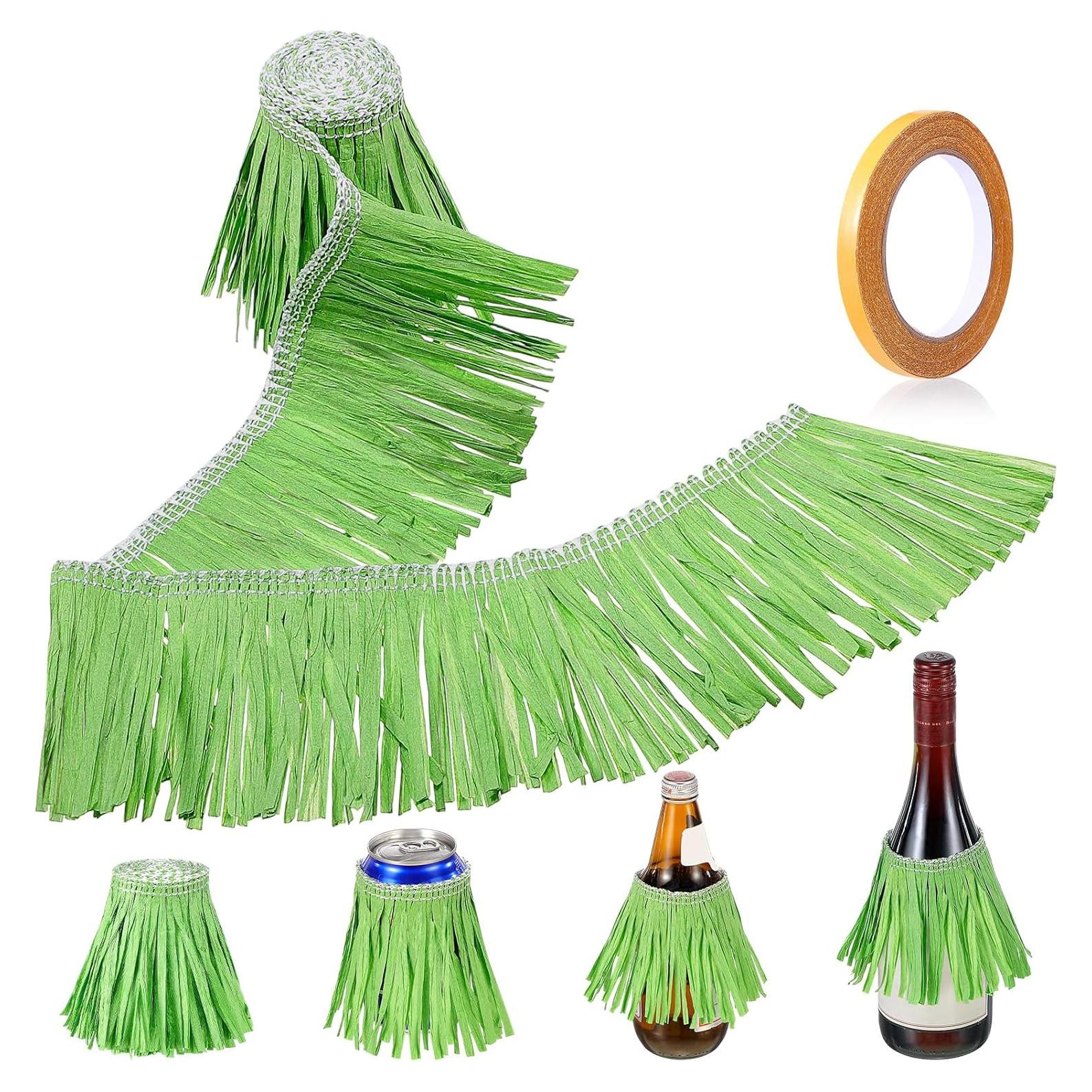 Falda de Mesa Hawaiana Verde 1.19 x 4.57 m - 2 Rollos