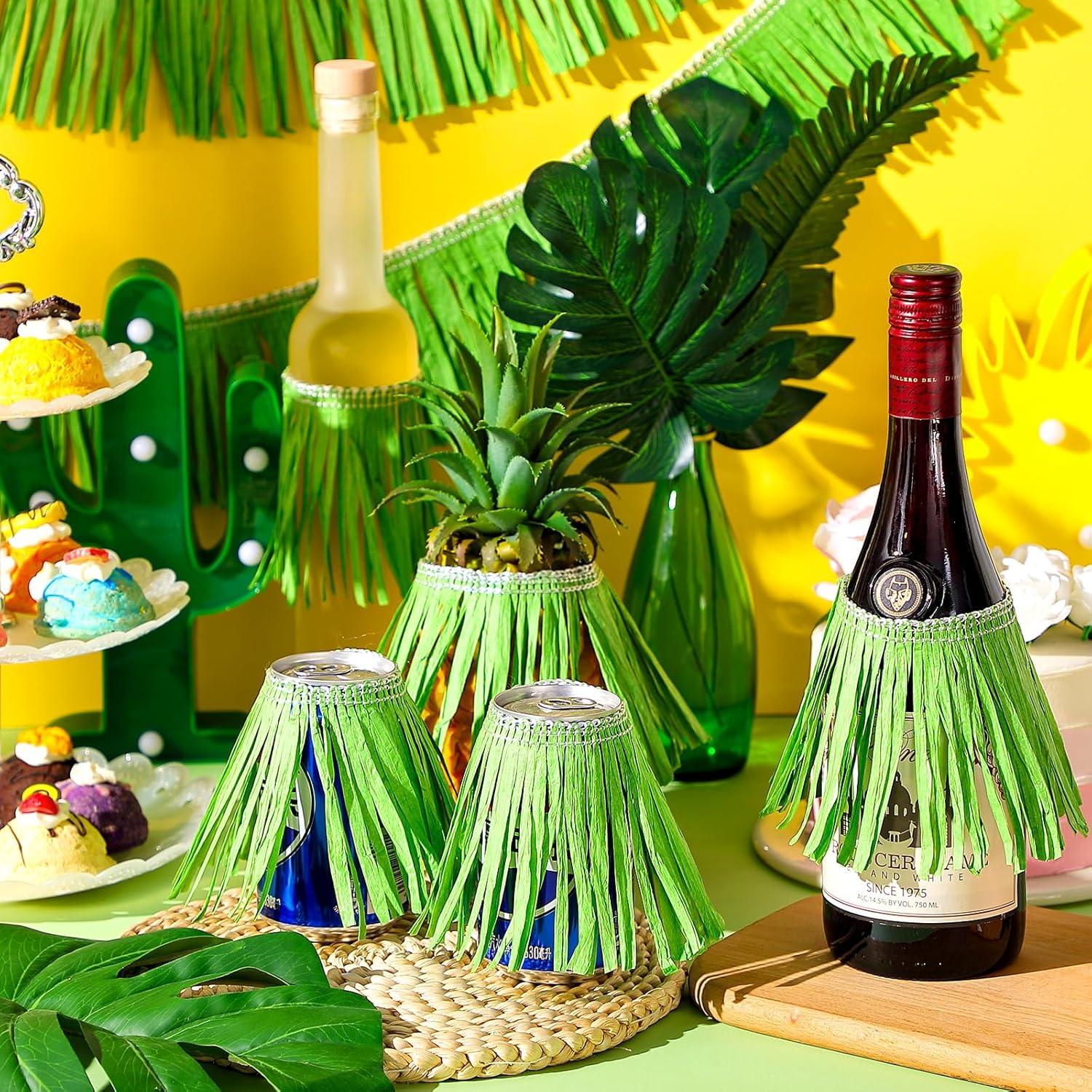 Falda de Mesa Hawaiana Verde 1.19 x 4.57 m - 2 Rollos