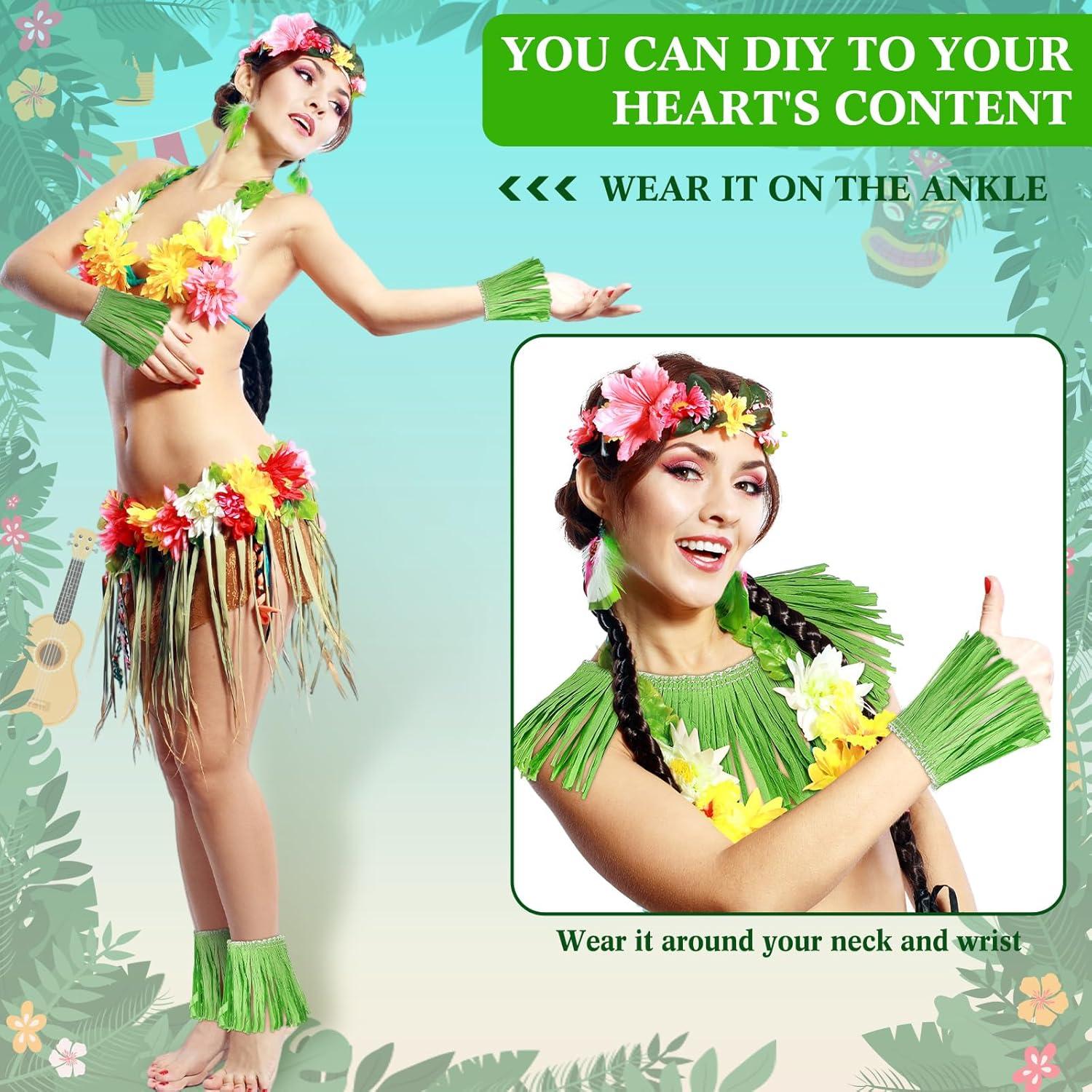 Falda de Mesa Hawaiana Verde 1.19 x 4.57 m - 2 Rollos