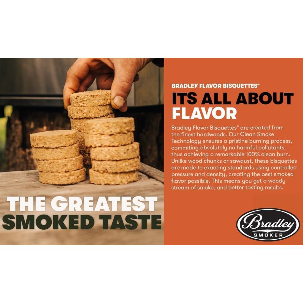 Bisquettes de Ahumado Bradley Cereza 120 unidades 1.99 kg