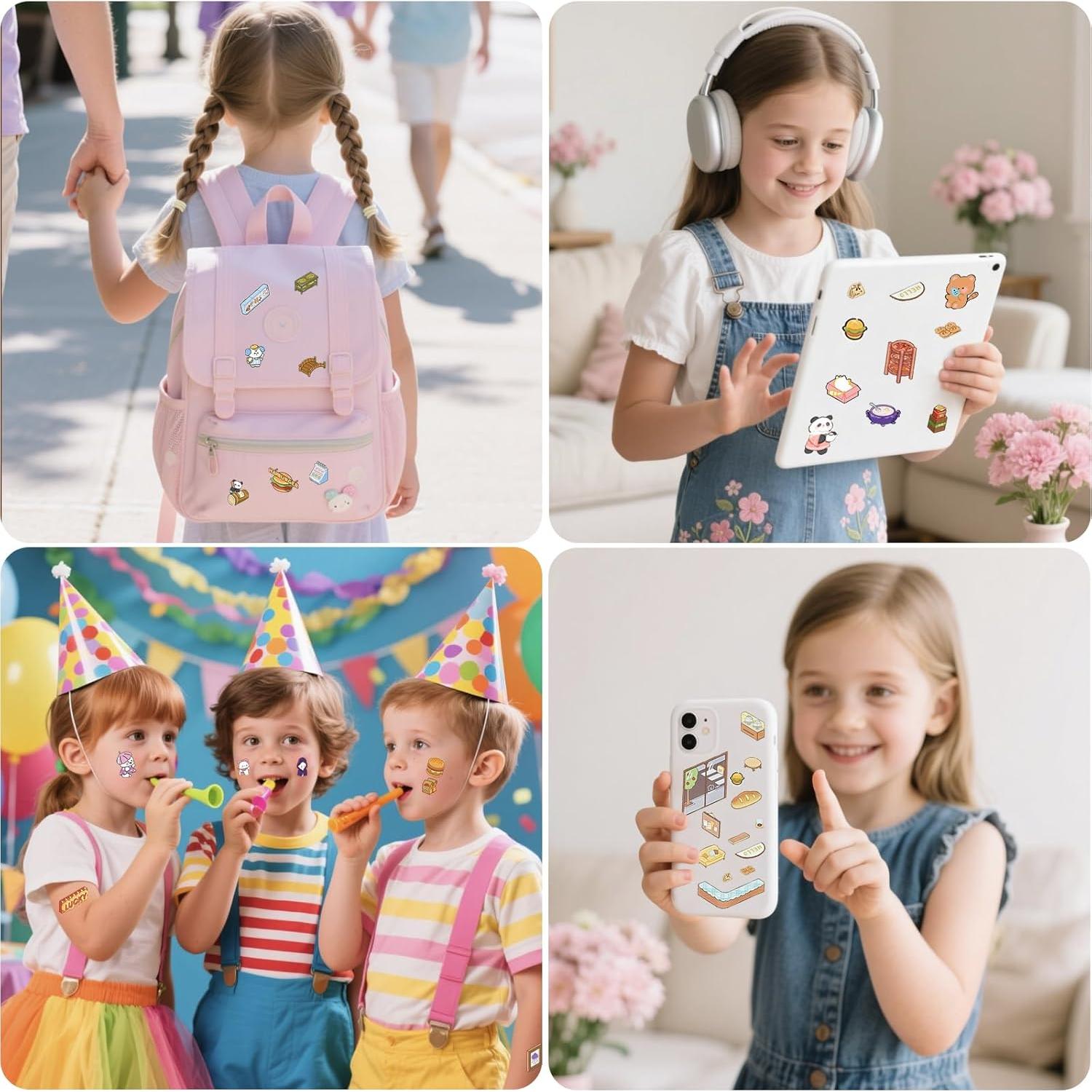 Pegatinas 3D DIY Selgratwin Reutilizables para Adultos y Niños