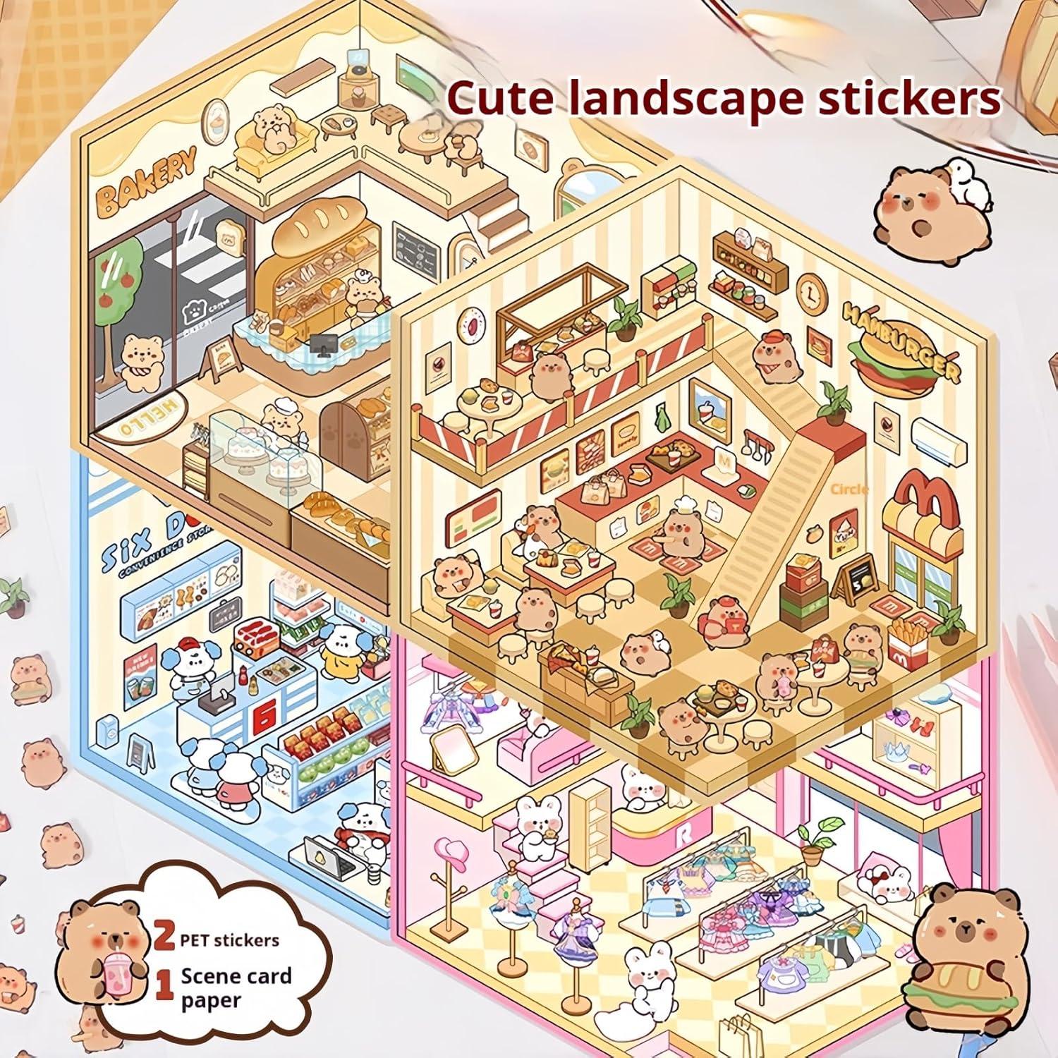 Pegatinas 3D DIY Selgratwin Reutilizables para Adultos y Niños