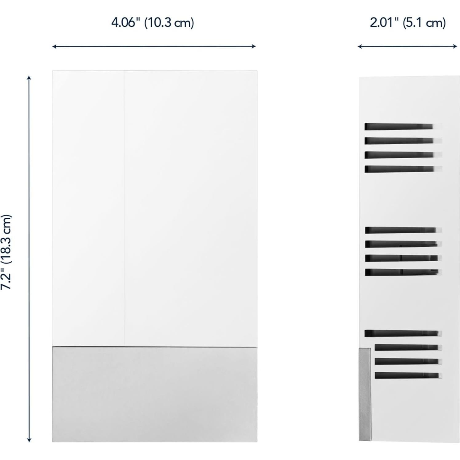 Timbre Digital Inalámbrico Globe Electric 91009242 - Blanco