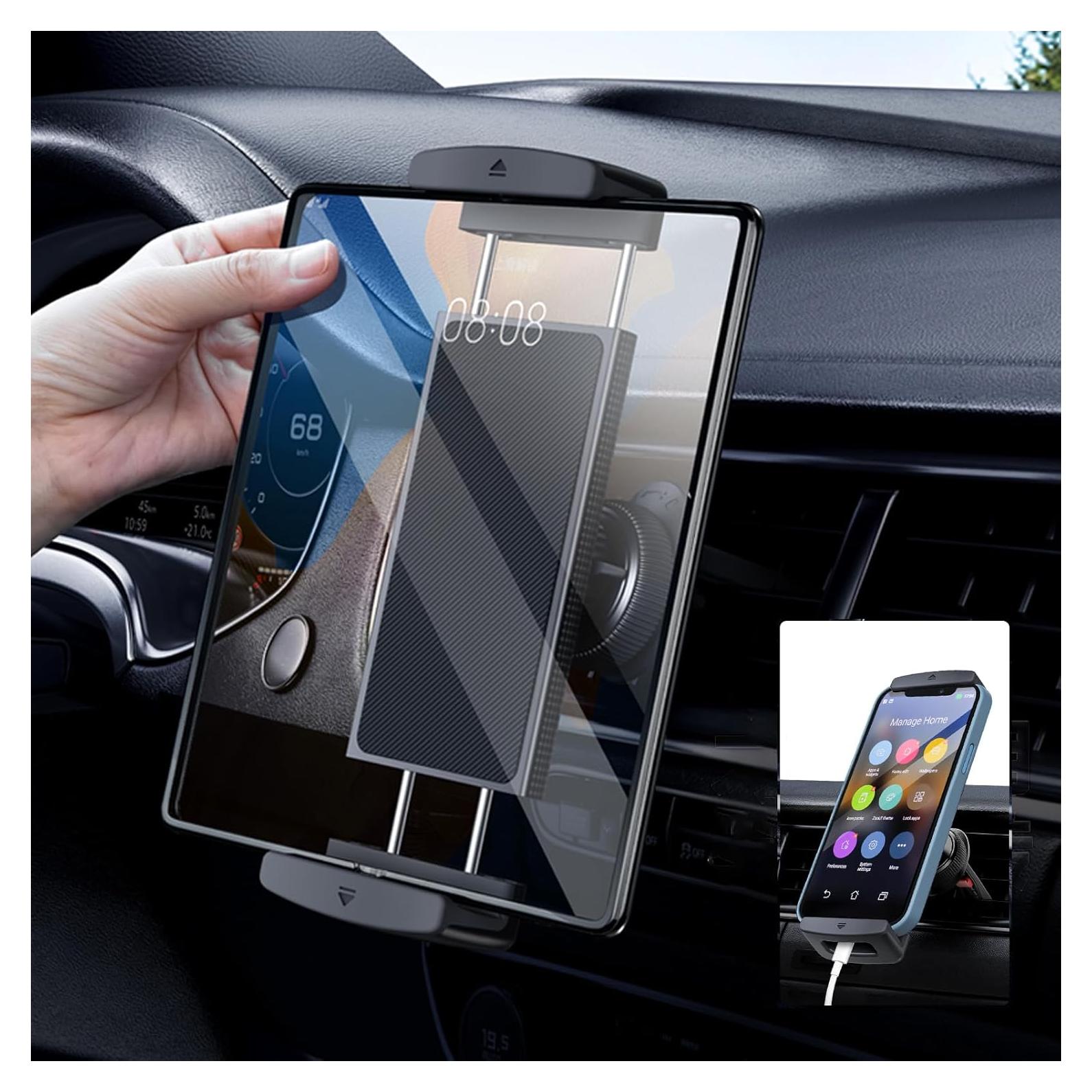 Soporte para teléfono en coche DICMKY con rotación 360°