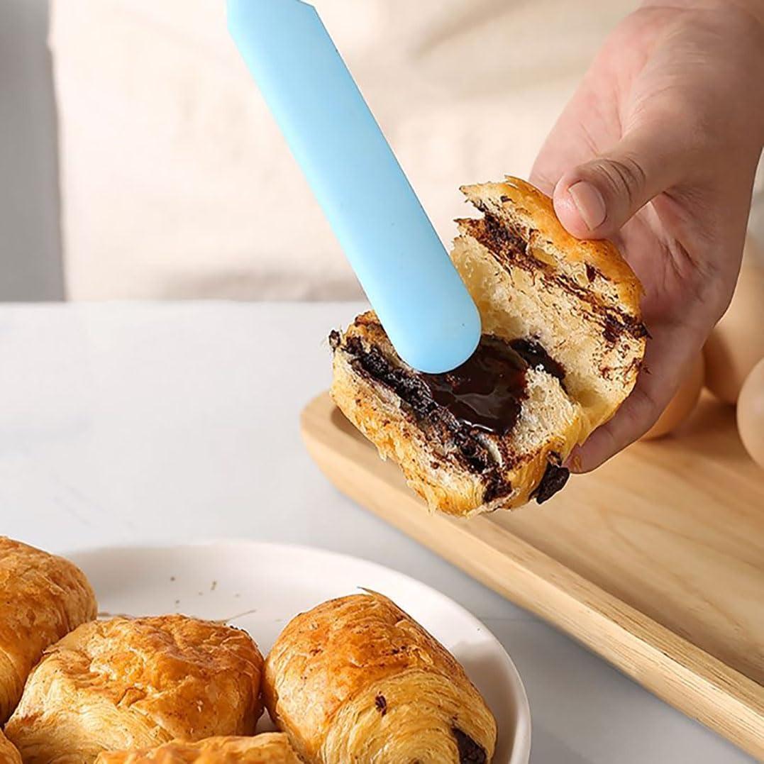 Juego de Espátulas de Silicona YAJUYANG 5 Piezas Multicolor