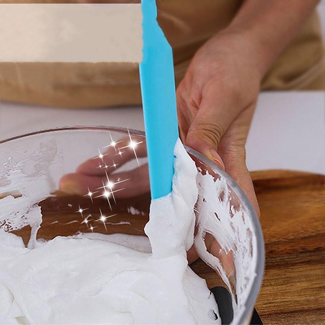 Juego de Espátulas de Silicona YAJUYANG 5 Piezas Multicolor