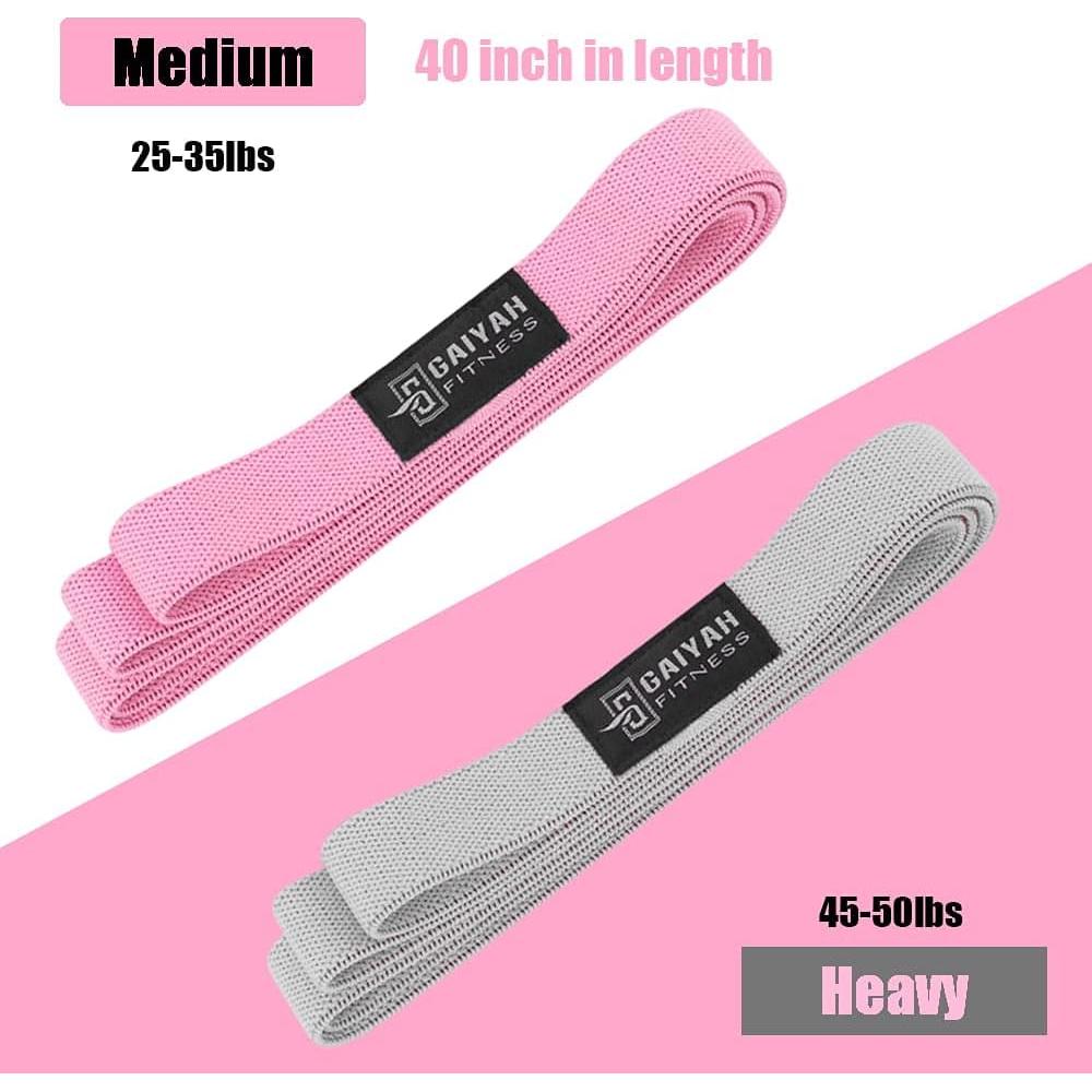 Set de Bandas de Resistencia Largas GAIYAH FITNESS - 2 Unidades