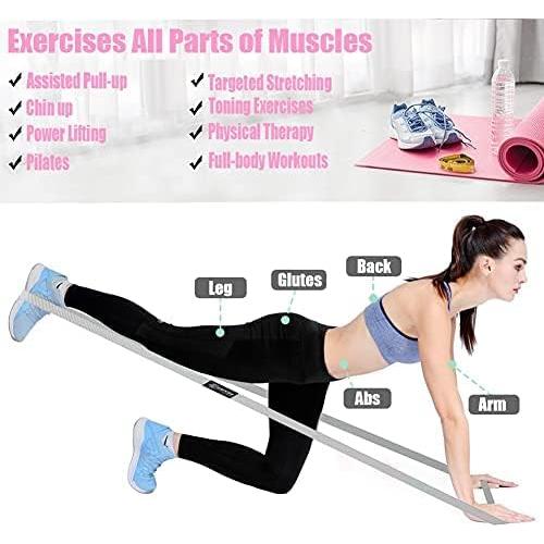 Set de Bandas de Resistencia Largas GAIYAH FITNESS - 2 Unidades