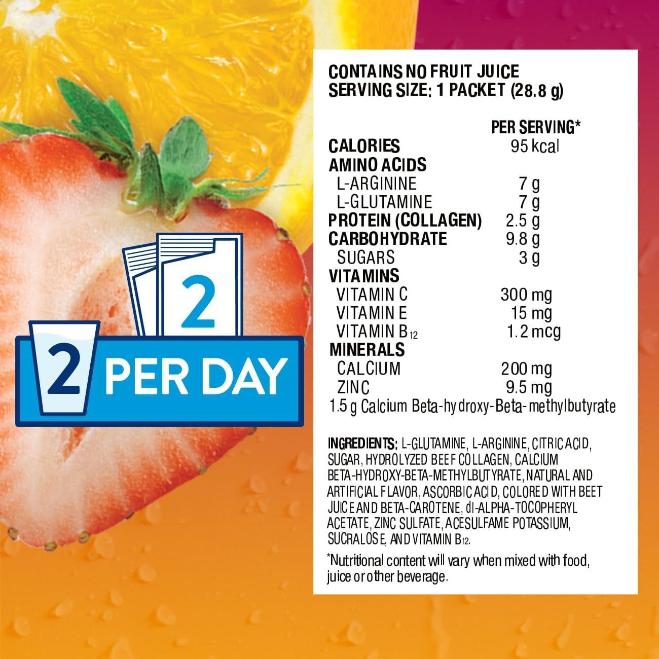 Polvo Nutricional Terapéutico Juven Abbott 14 Paquetes Fruta Punch