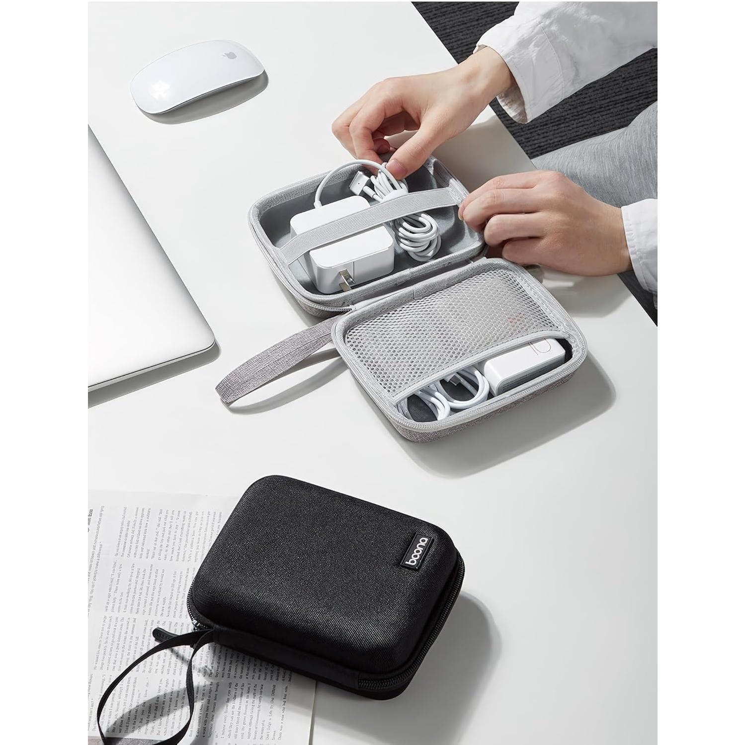 Funda Organizador de Cargador para MacBook HOMEGYMFREE Negra