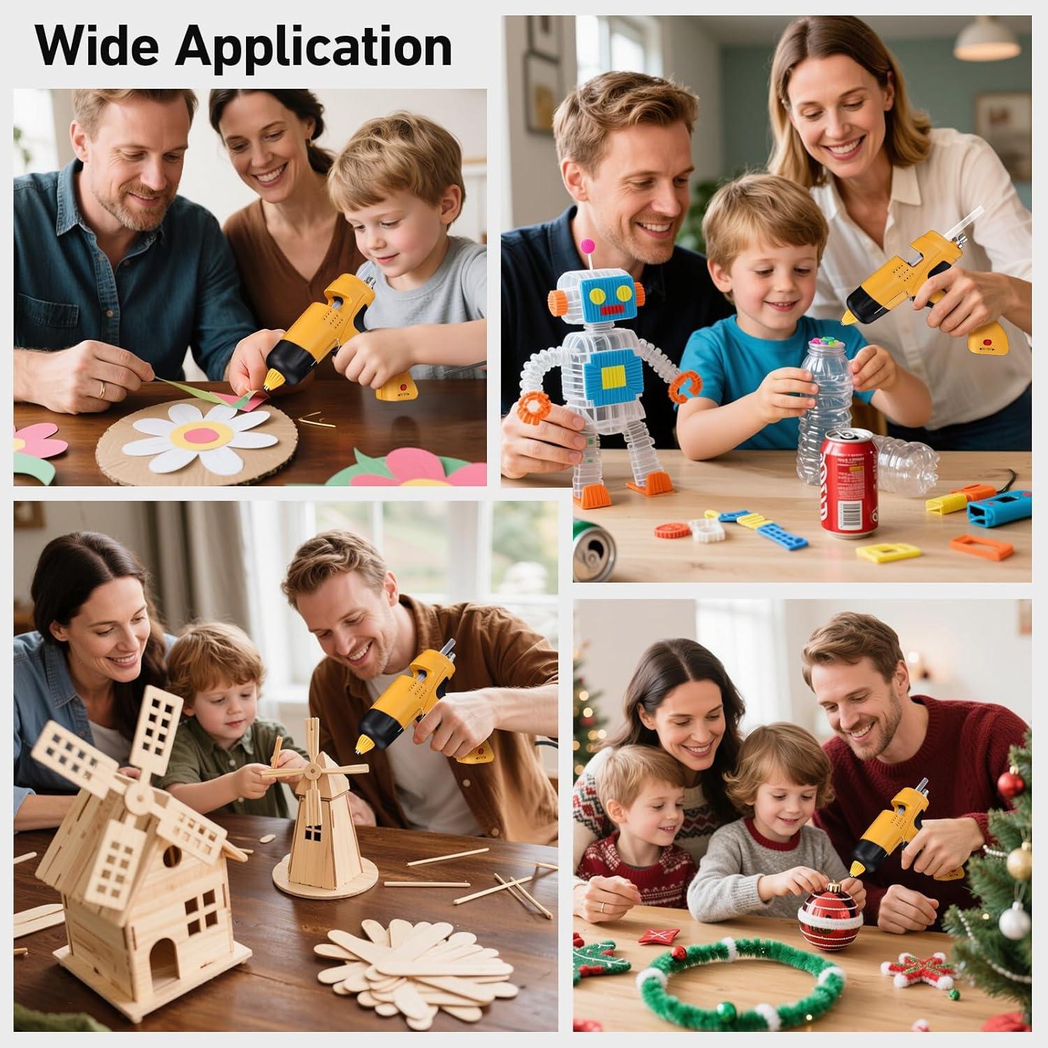 Pistola de Silicona Caliente Inalámbrica HHDQYMSG 20W 2600mAh