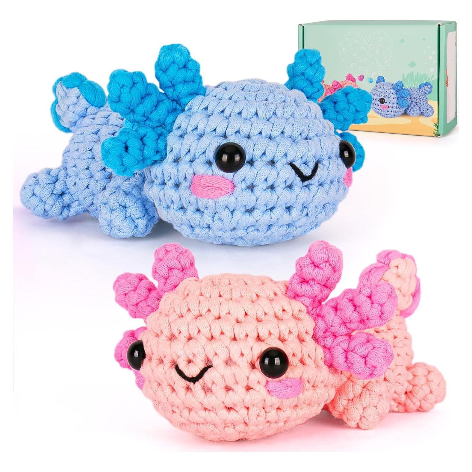 Kit de Crochet para Principiantes Genérico - Hilo Fácil y Tutoriales