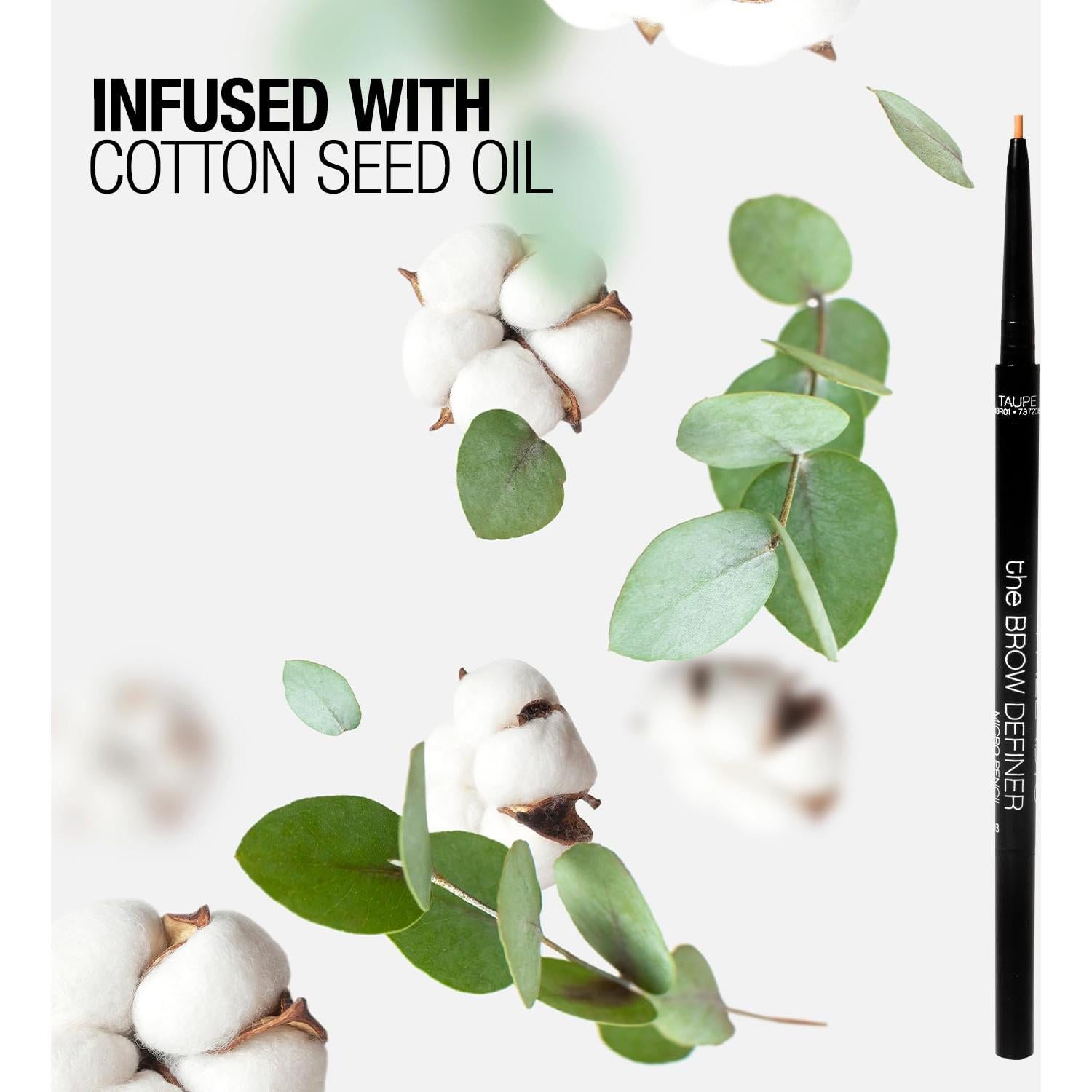 Lápiz Definidor de Cejas Palladio Beauty Marrón Ceniza