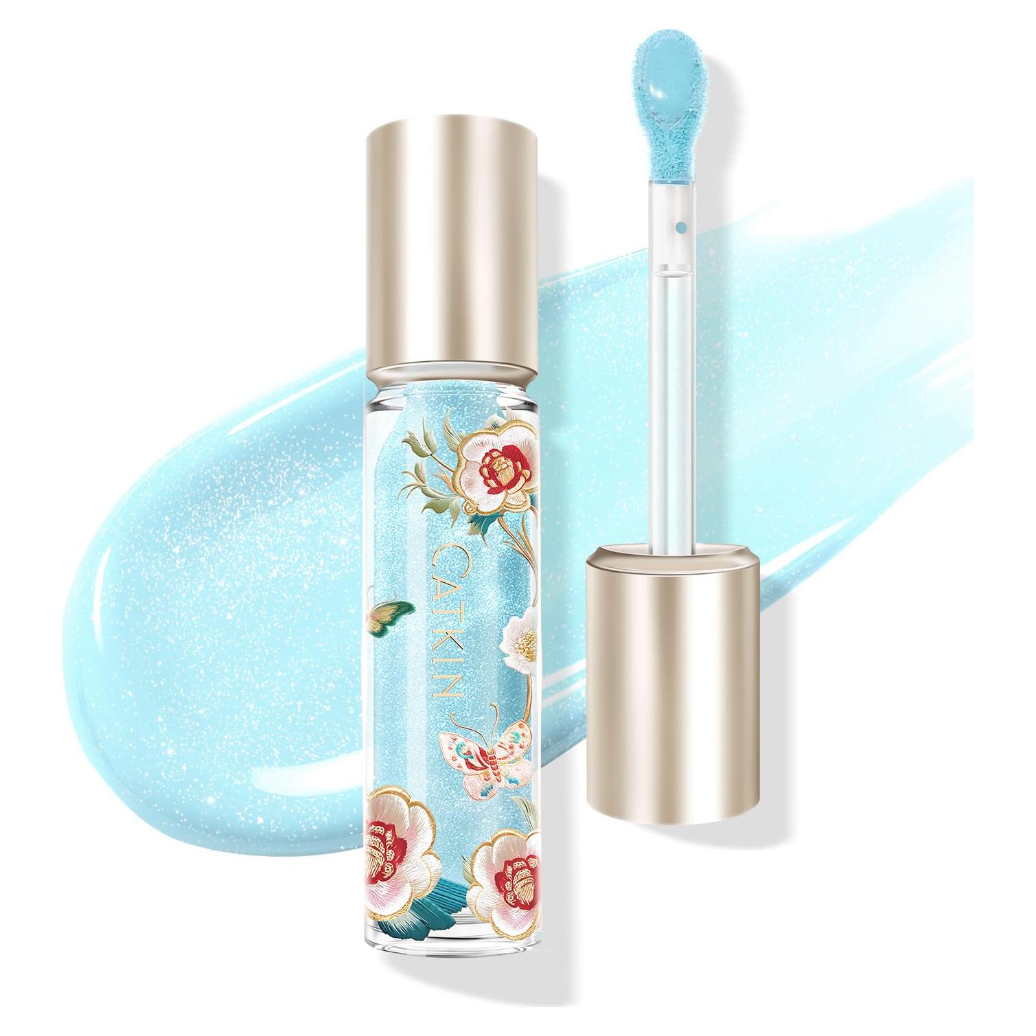 Brillo Aumentador de Labios CATKIN C01 Océano Zafiro 32g