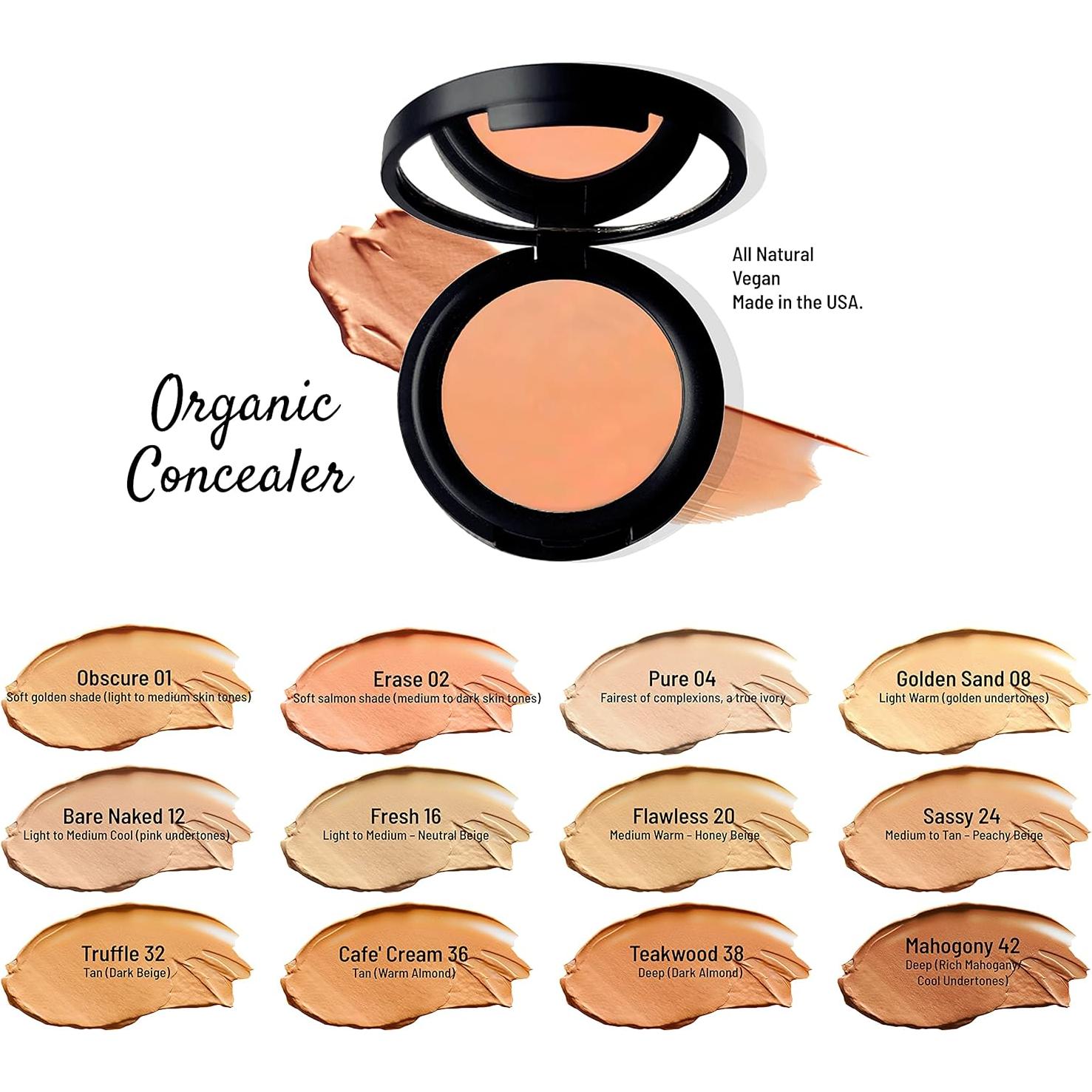 Corrector Natural Secreto de Mamá 3.11g Vegano Orgánico