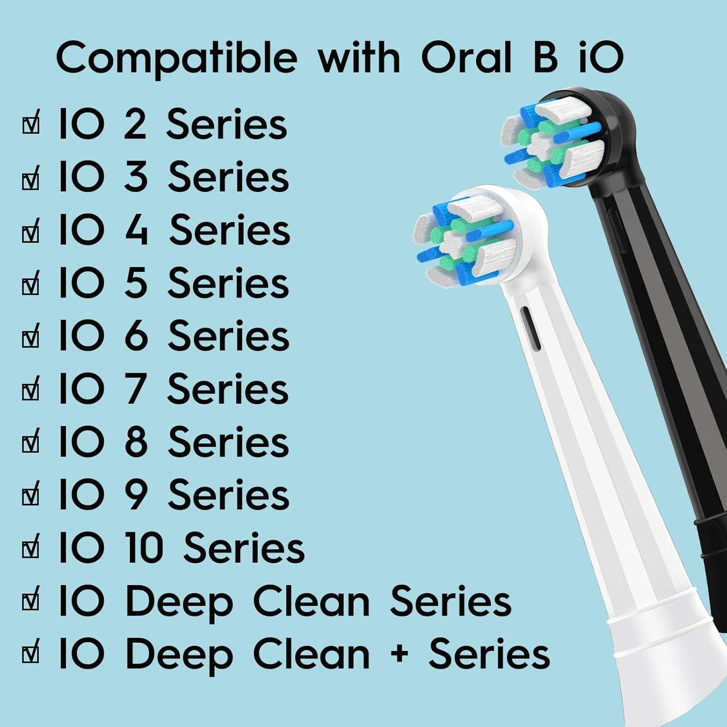 12 Cabezas de Repuesto Oral B IO Deep Clean - Diamondsmile.io