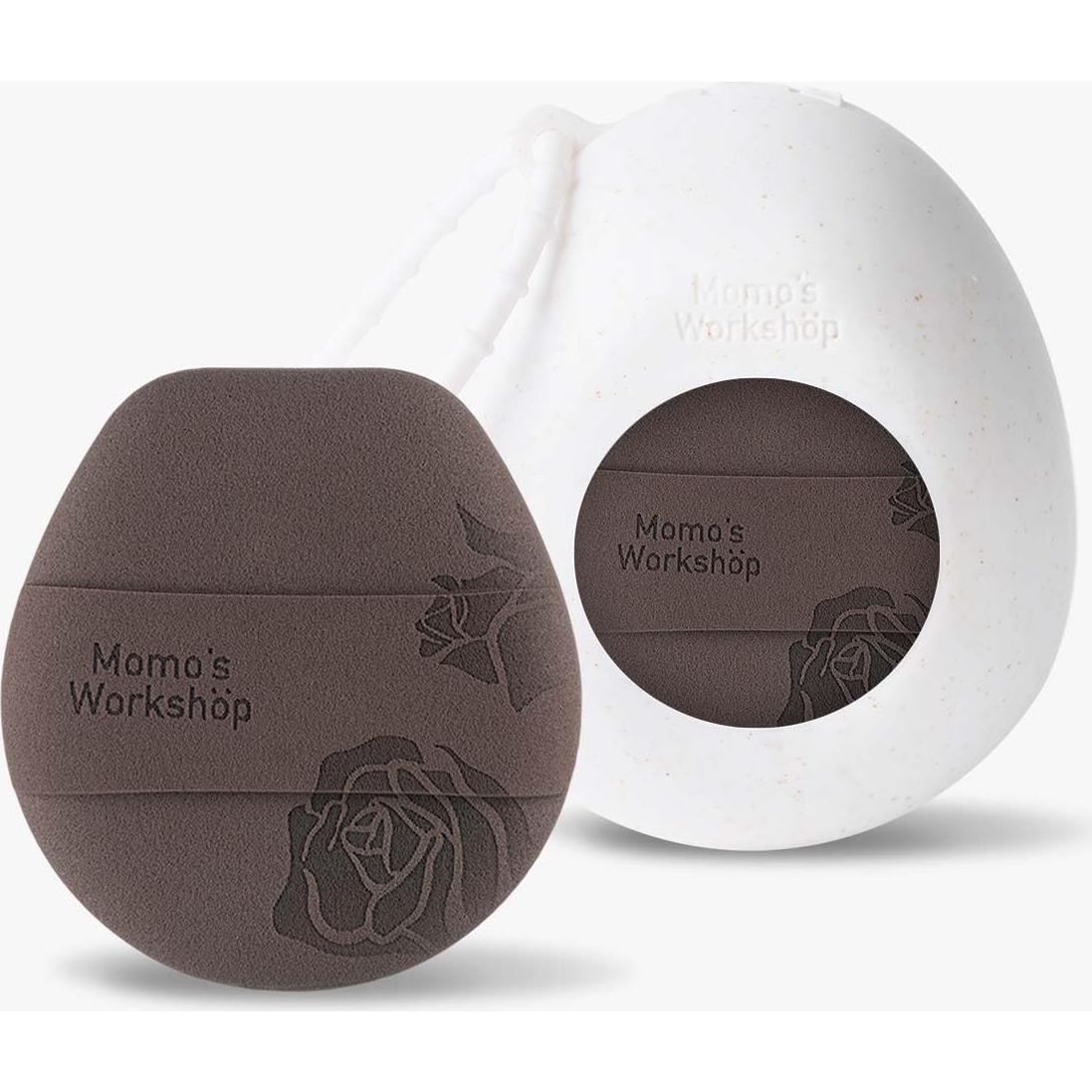 Set de Esponjas de Maquillaje Tatami Rosa Rubycell - 2 Puff y Estuche