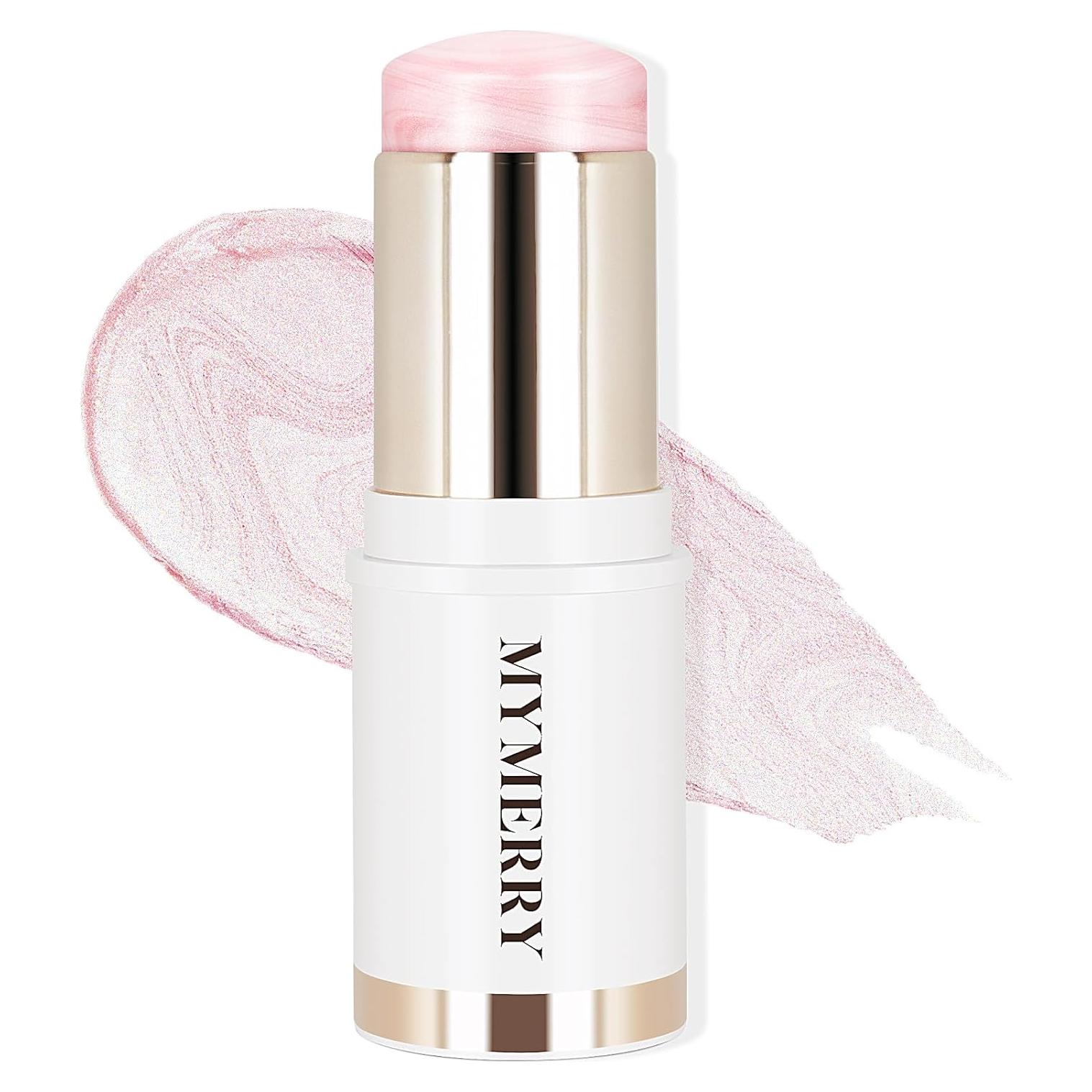 Stick Iluminador MYMERRY 15g Plata Rosa para Cara y Cuerpo