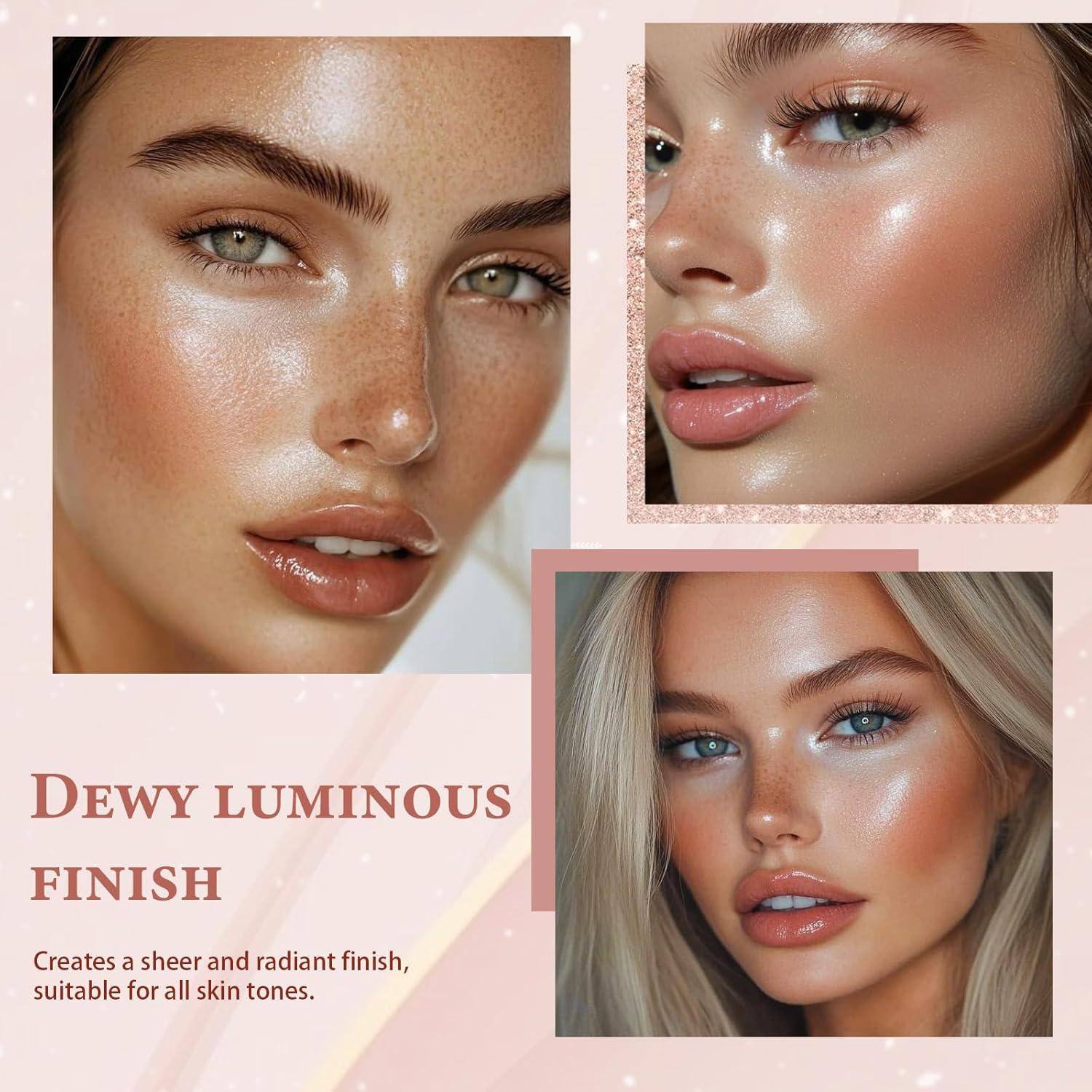 Stick Iluminador MYMERRY 15g Plata Rosa para Cara y Cuerpo