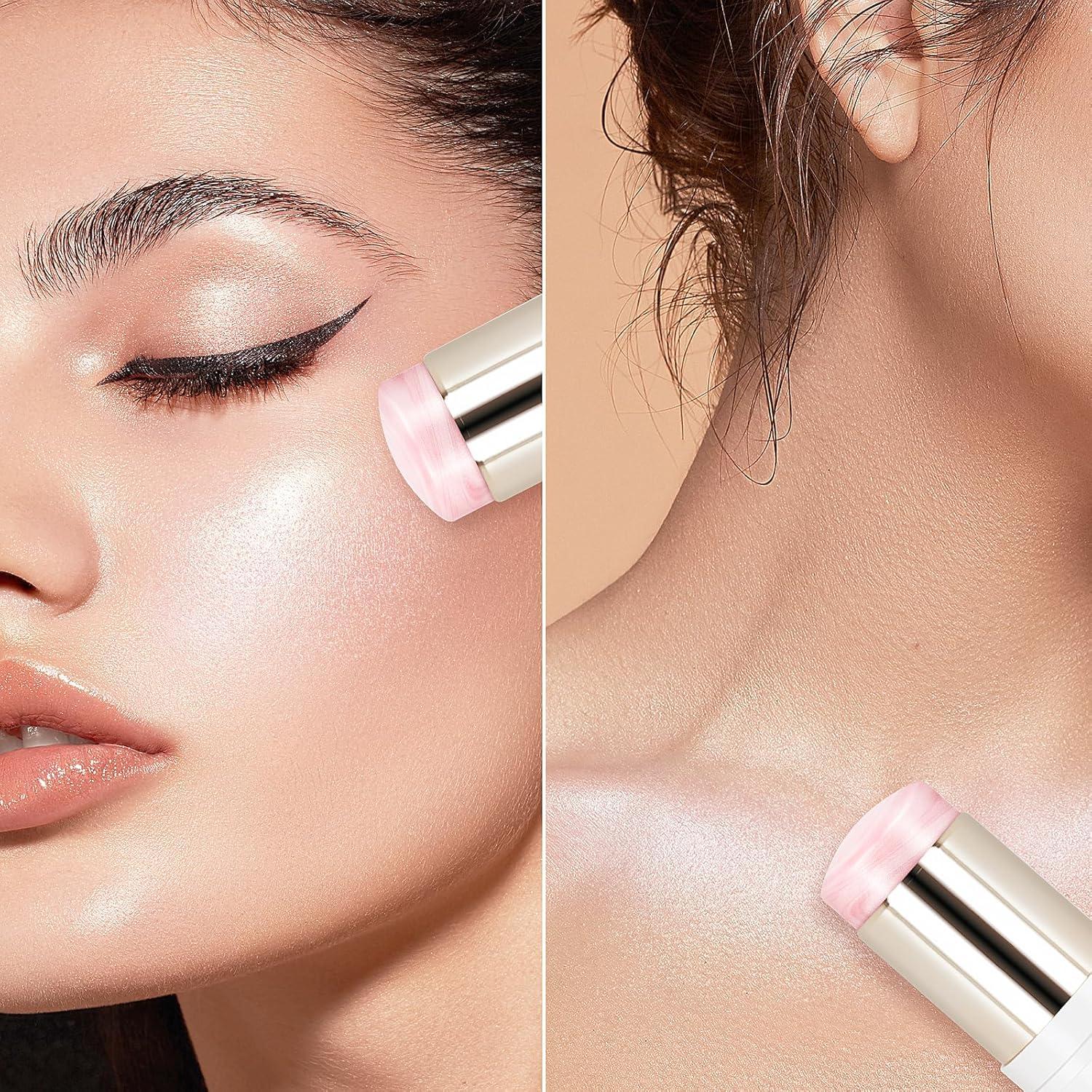 Stick Iluminador MYMERRY 15g Plata Rosa para Cara y Cuerpo