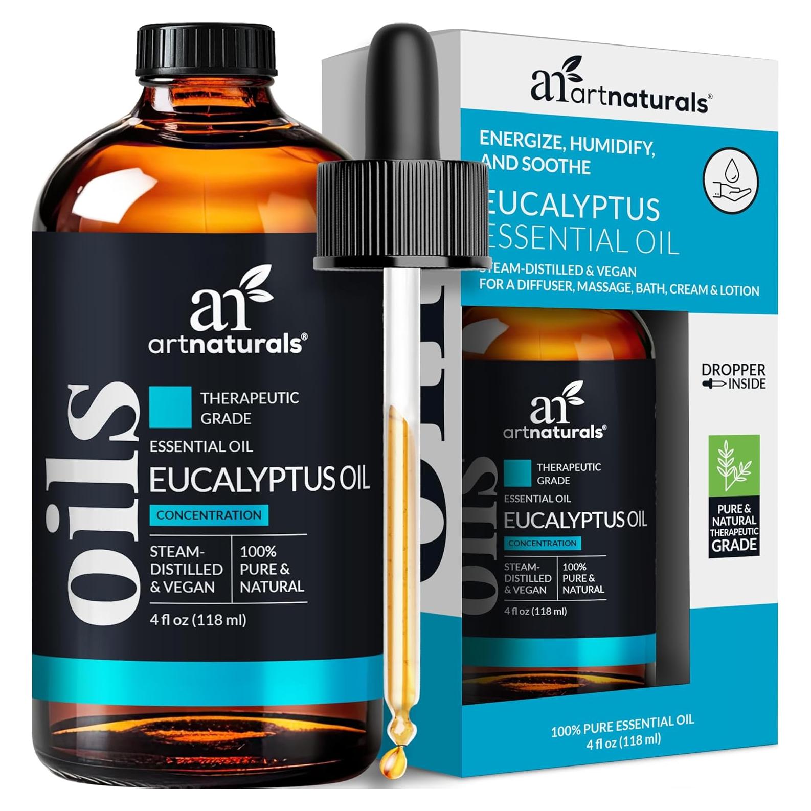 Aceite Esencial de Eucalipto ArtNaturals 118ml Puro Terapéutico