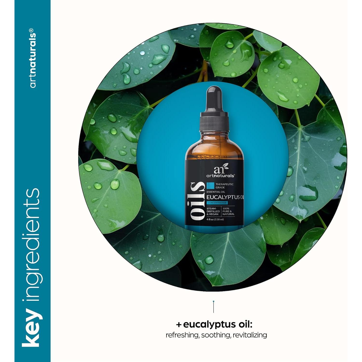 Aceite Esencial de Eucalipto ArtNaturals 118ml Puro Terapéutico