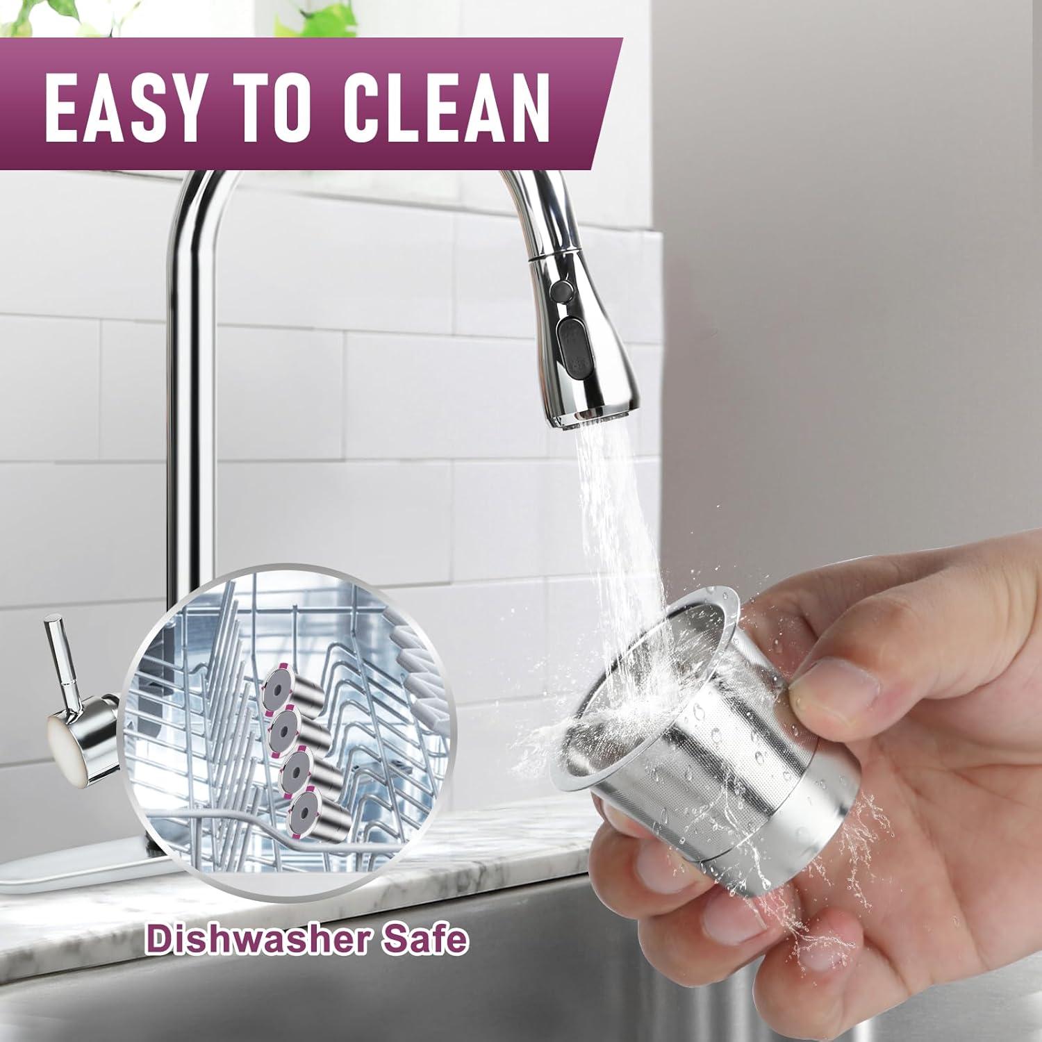 Tazas K reutilizables InwodiTeki para cafeteras Keurig 1.0 y 2.0