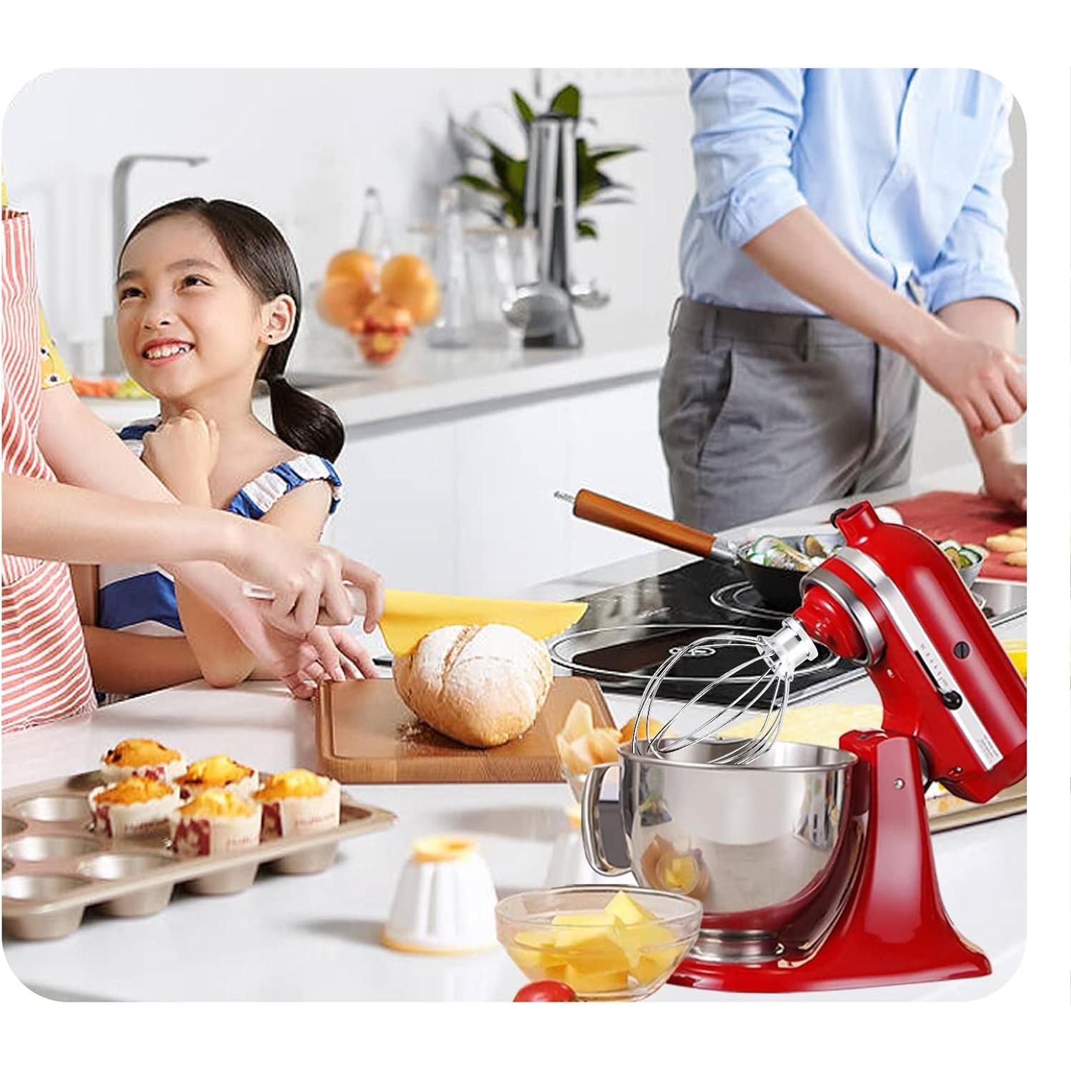 Batidor de 6 Cables Moloudan para KitchenAid 3.5 Qt K35WWA