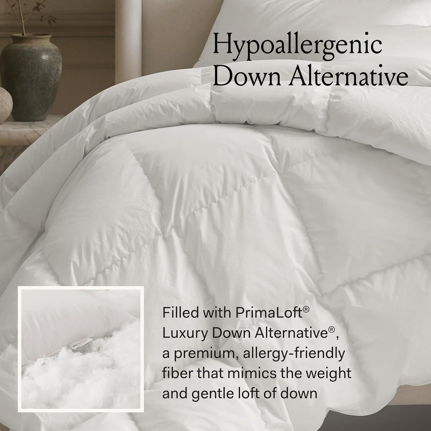 Inserto de Edredón Alternativo de Plumas BOLL & BRANCH Twin XL