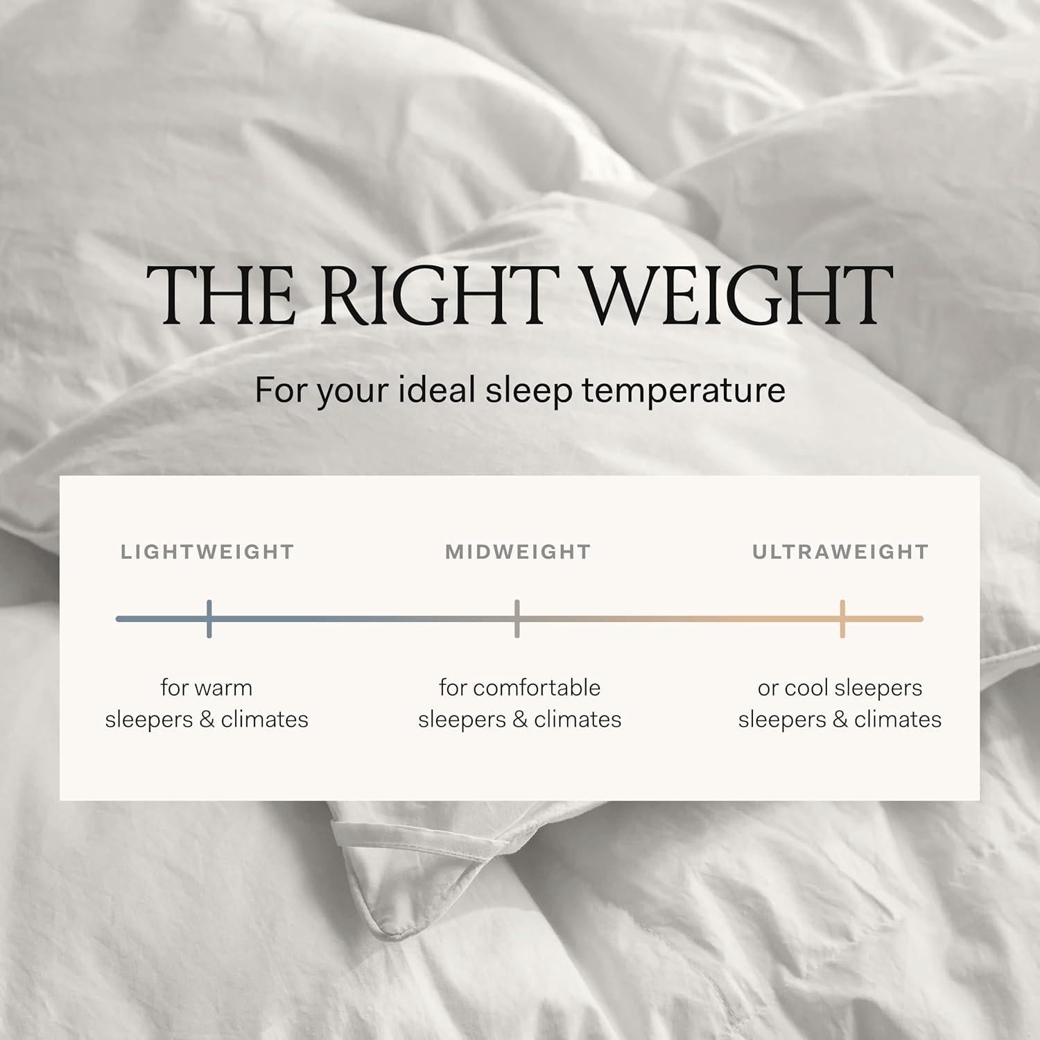 Inserto de Edredón Alternativo de Plumas BOLL & BRANCH Twin XL