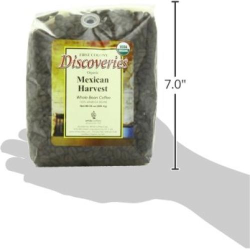 Café Orgánico en Grano First Colony Cosecha Mexicana 680g