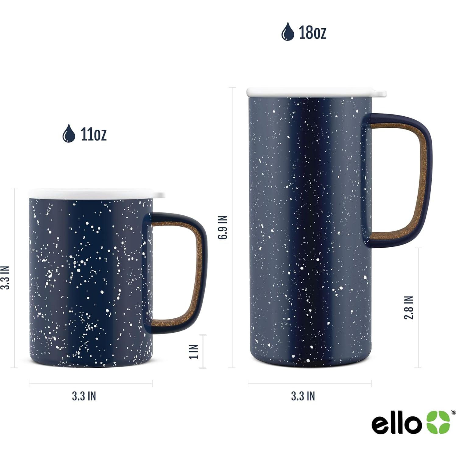 Taza de Viaje Ello Campy 532ml Acero Inoxidable Aislada