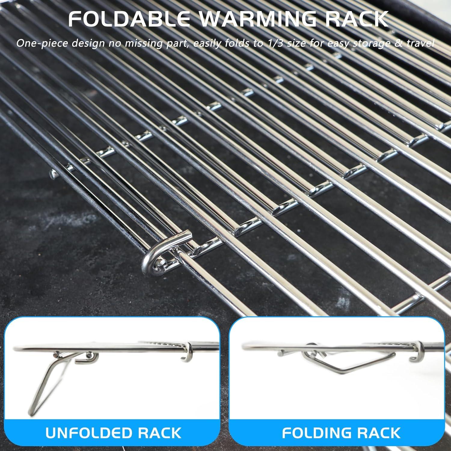 Rejilla de Calentamiento Ajustable CANDANA 40.64-63.5 cm Acero Inoxidable