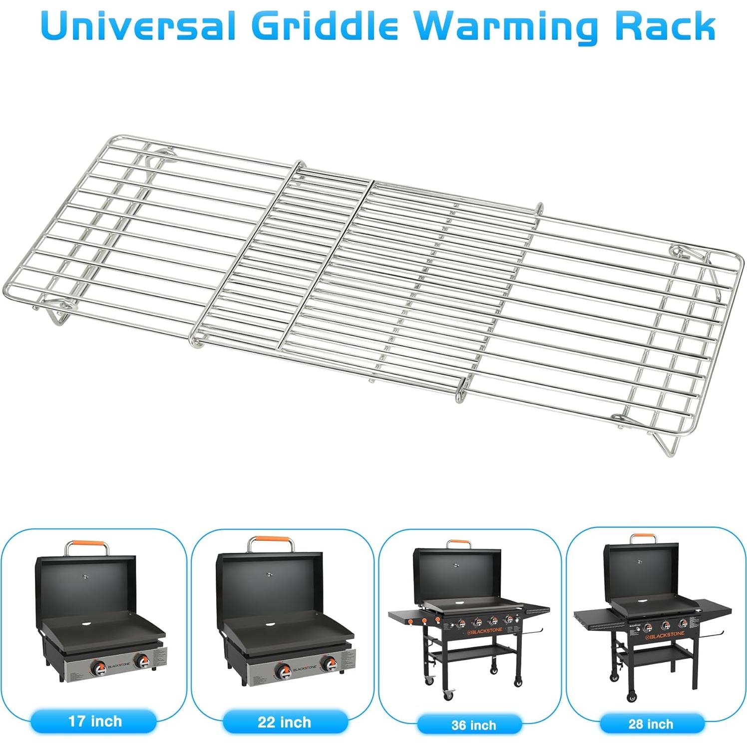 Rejilla de Calentamiento Ajustable CANDANA 40.64-63.5 cm Acero Inoxidable