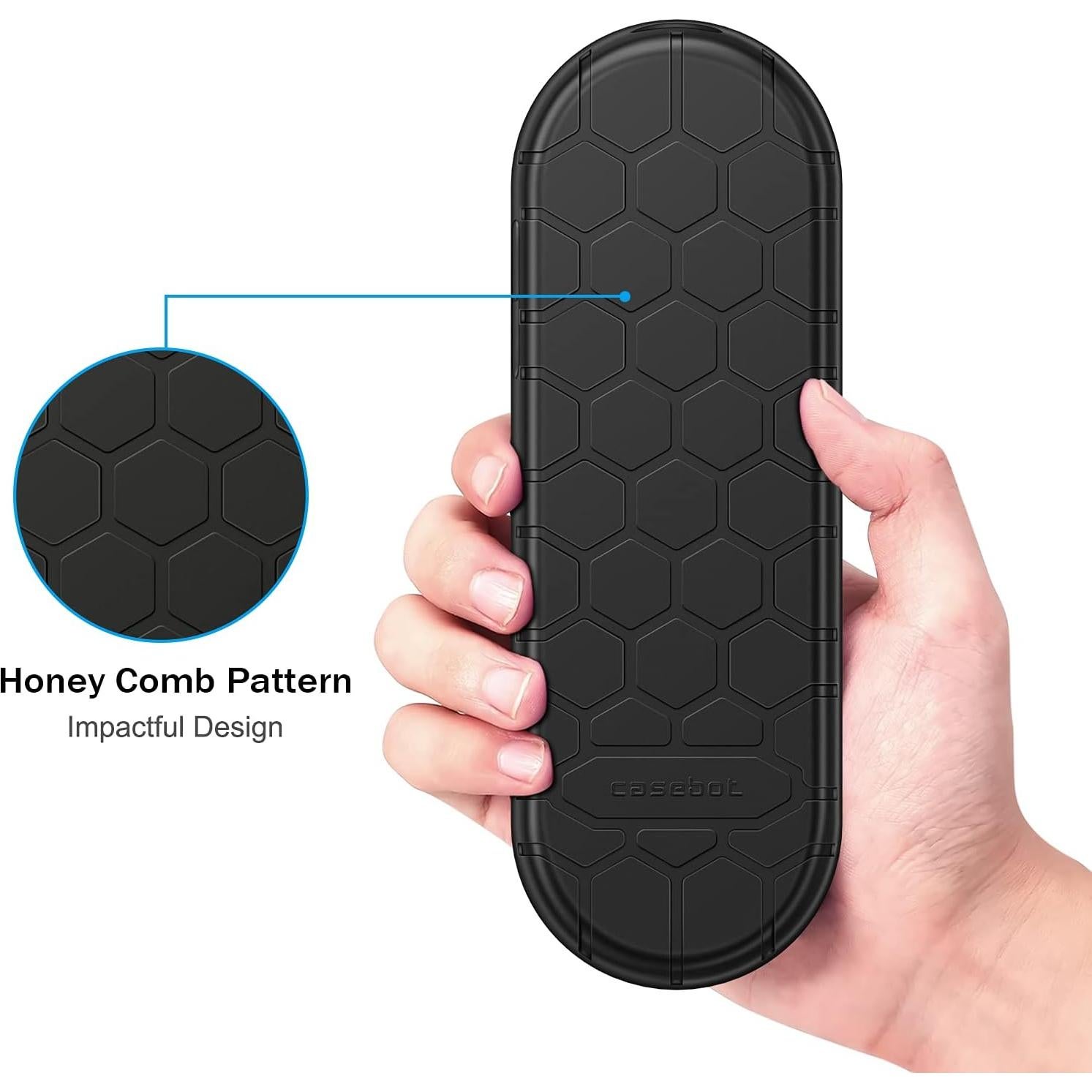 Funda Protectora Fintie para Control Remoto Chromecast Negro