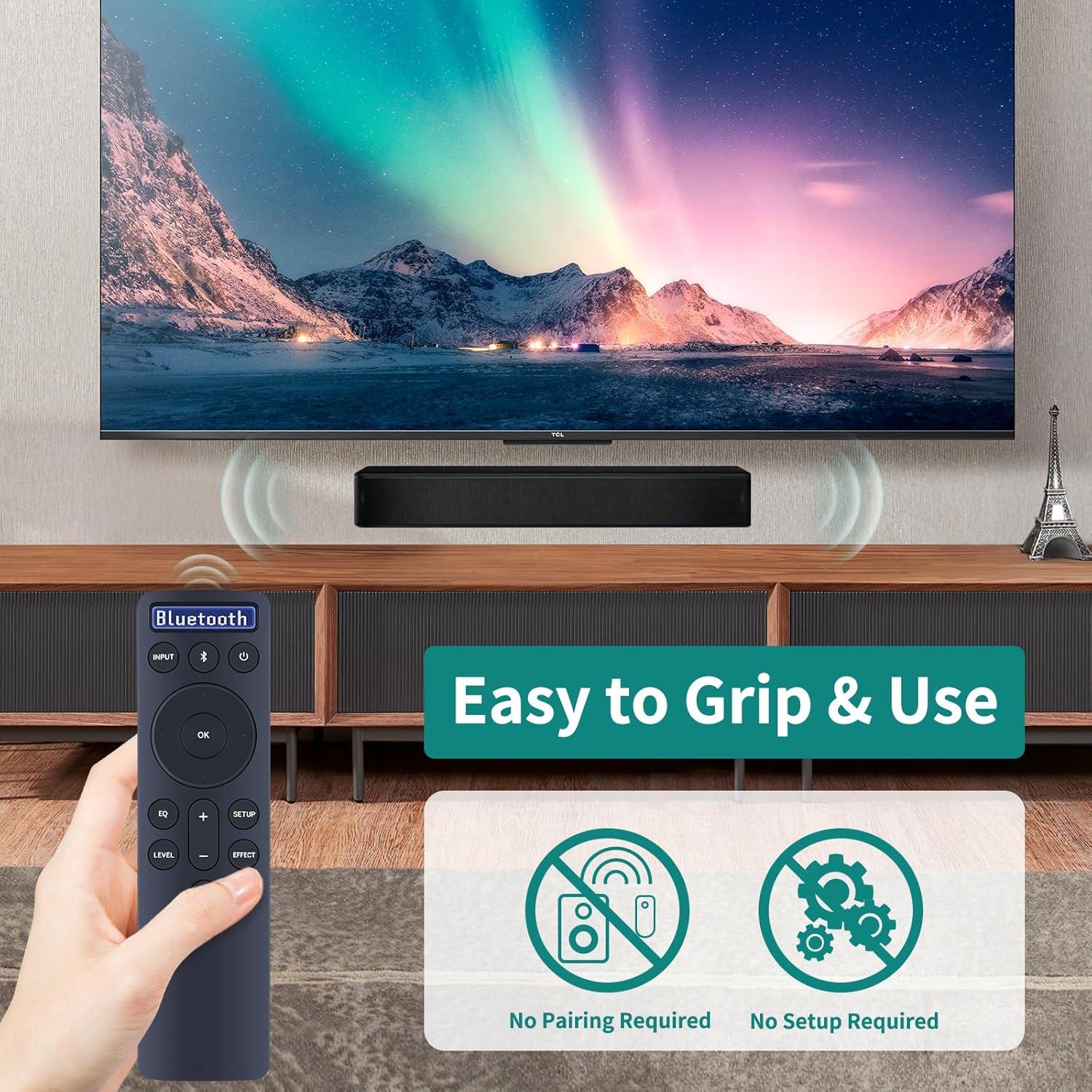 Control Remoto Reemplazo Retroiluminado Vizio D51-H 5.1