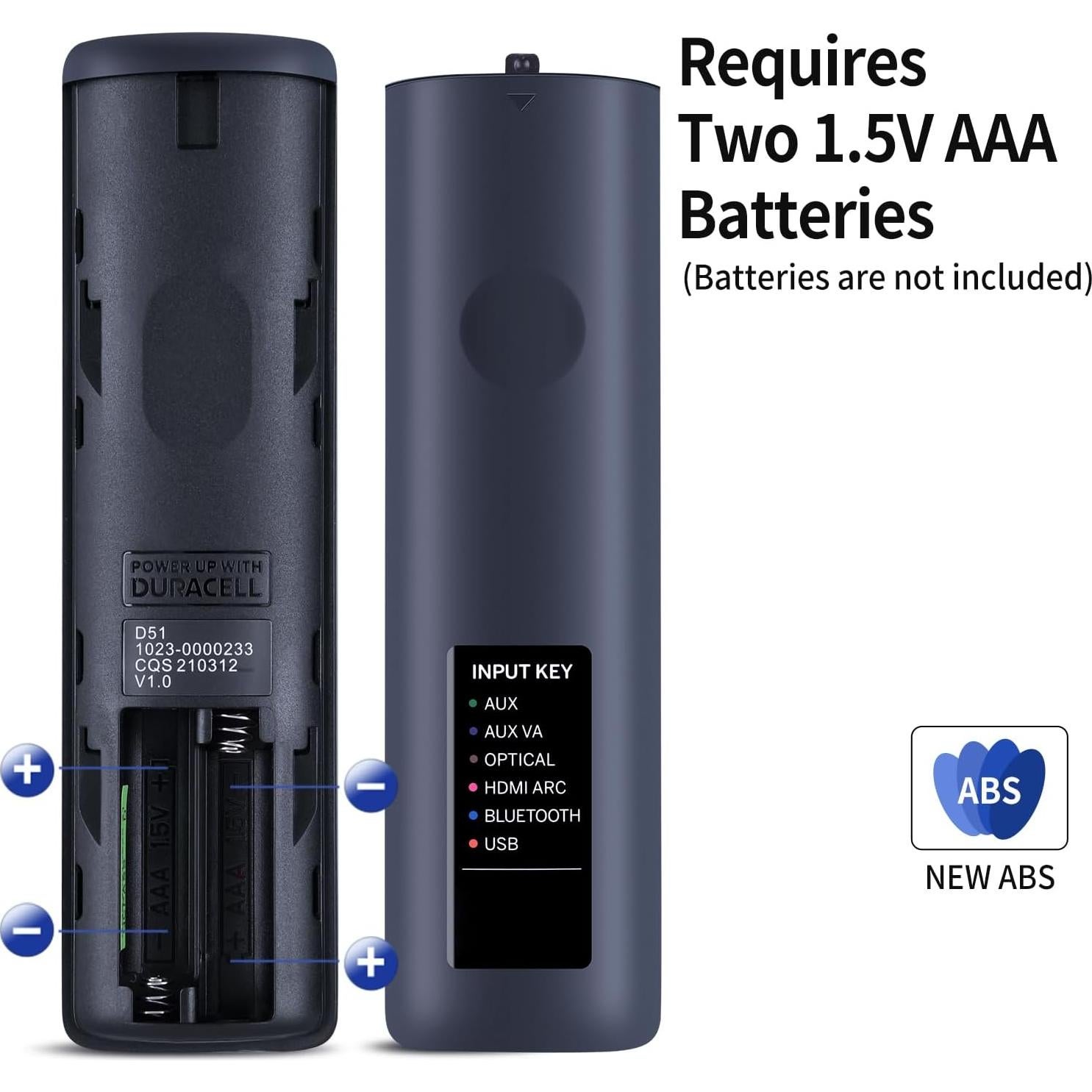 Control Remoto Reemplazo Retroiluminado Vizio D51-H 5.1