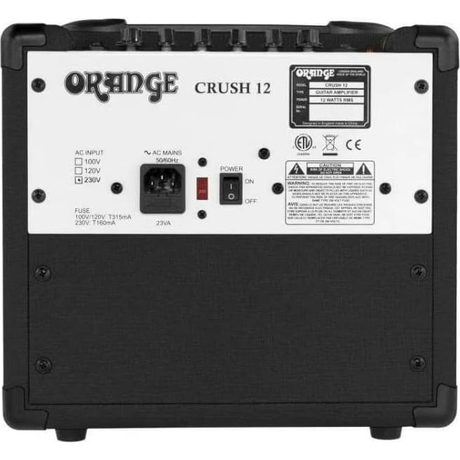 Amplificador Combo Orange Crush 12W 6" Negro para Guitarra