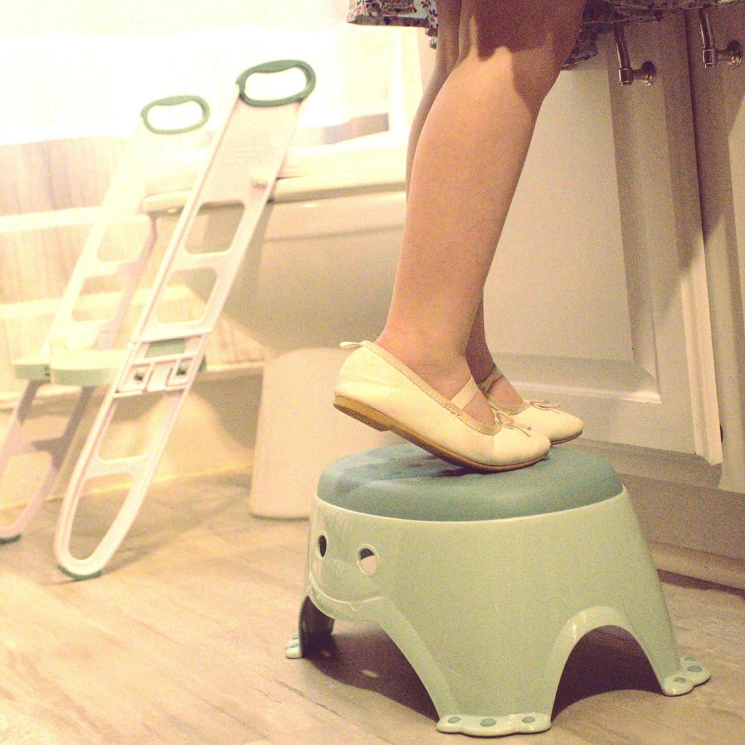 Escalera de Ayuda Mommy Teal Antideslizante 35.6x21.6 cm