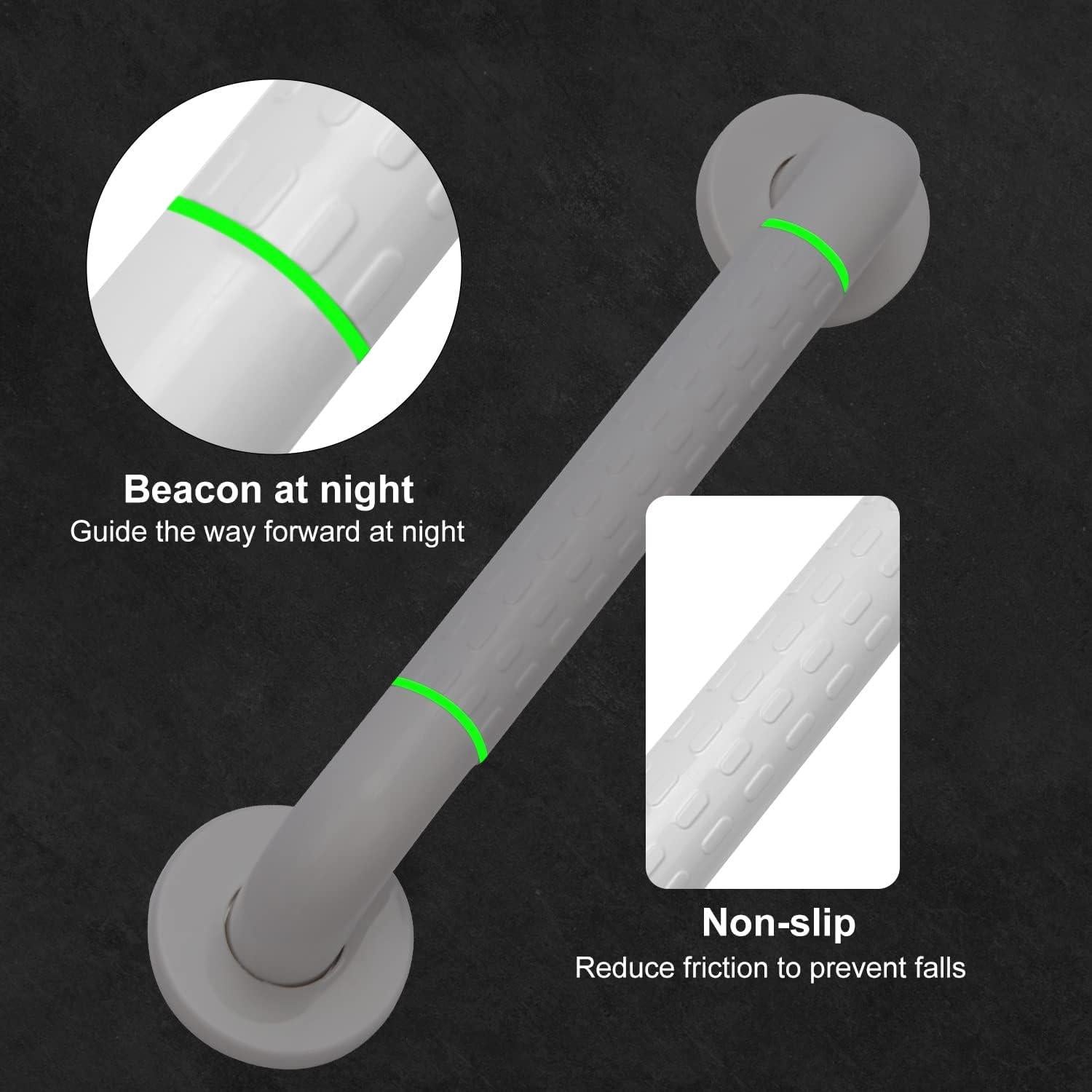 Barras de Agarre SupreGear 30.48 cm Antideslizantes Acero Inoxidable