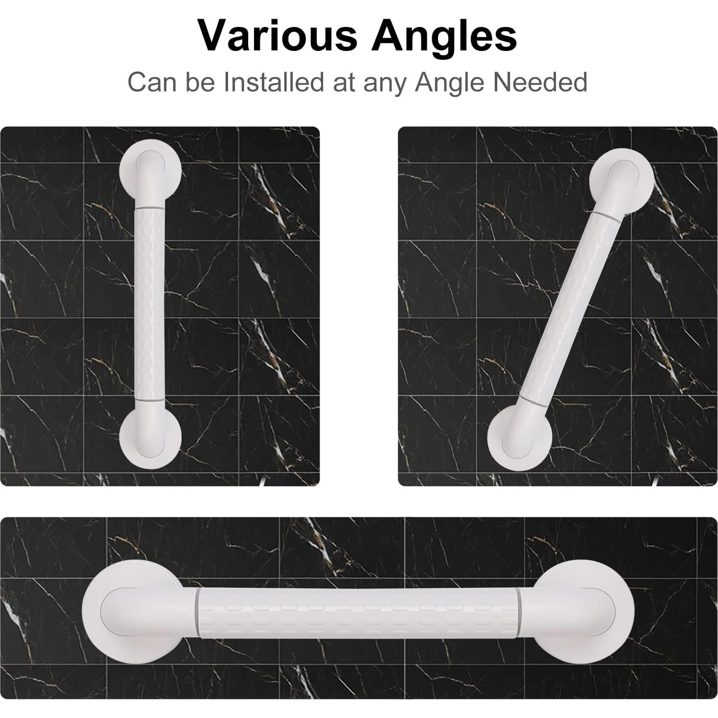 Barras de Agarre SupreGear 30.48 cm Antideslizantes Acero Inoxidable